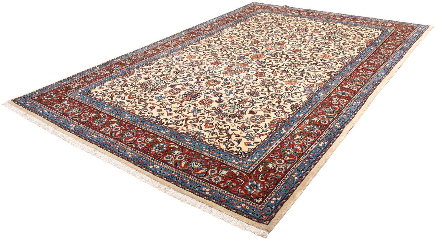Image of morgenland Orientteppich »Perser - Royal - 327 x 216 cm - beige«, rechteckig, 10 mm Höhe, Wohnzimmer, Handgeknüpft, Einzelstück mit Zertifikat bei Ackermann Versand Schweiz