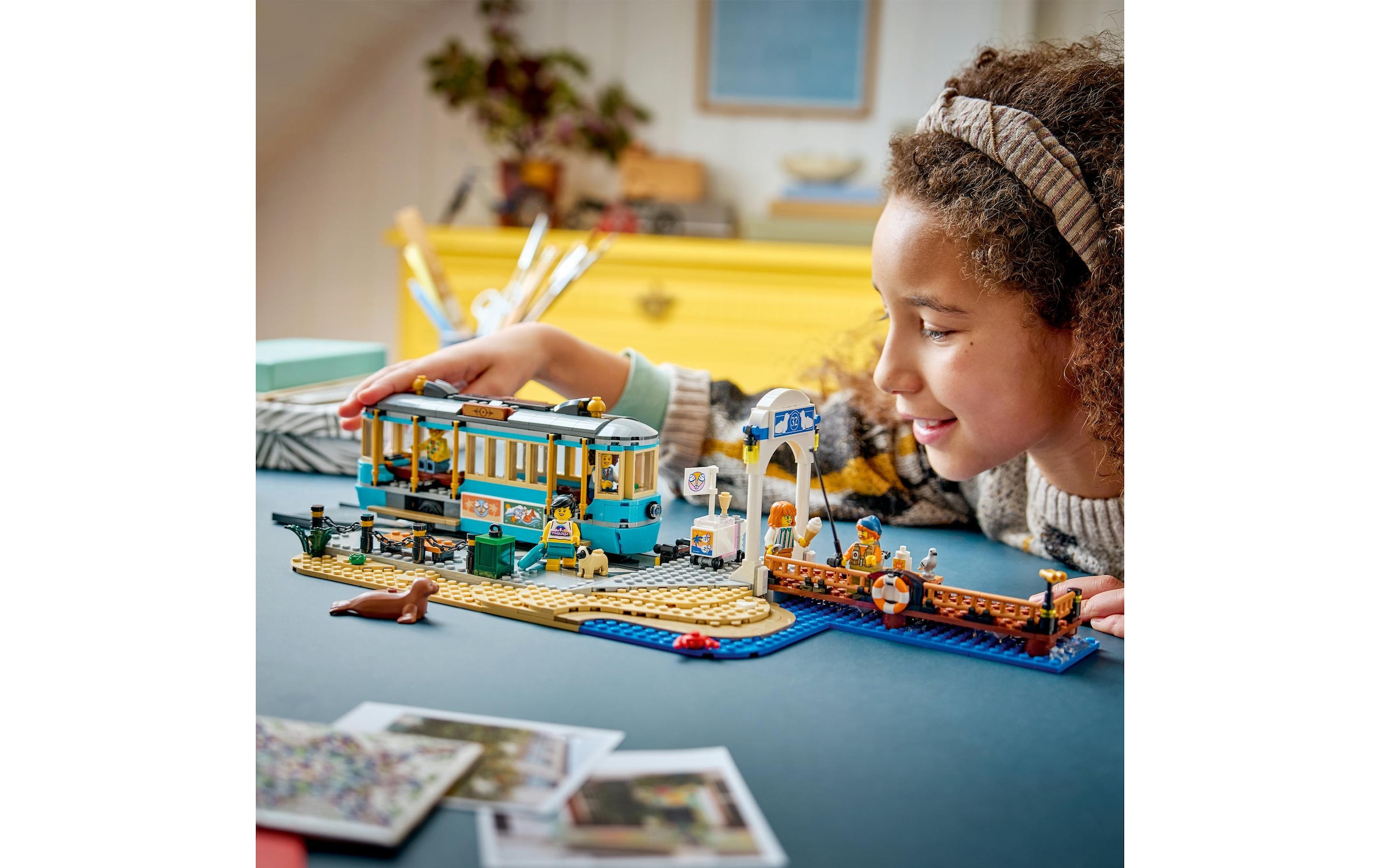 LEGO® Pions de construction »Klassische Strandstrassenbahn (60506), LEGO City« fabriqué en Europe