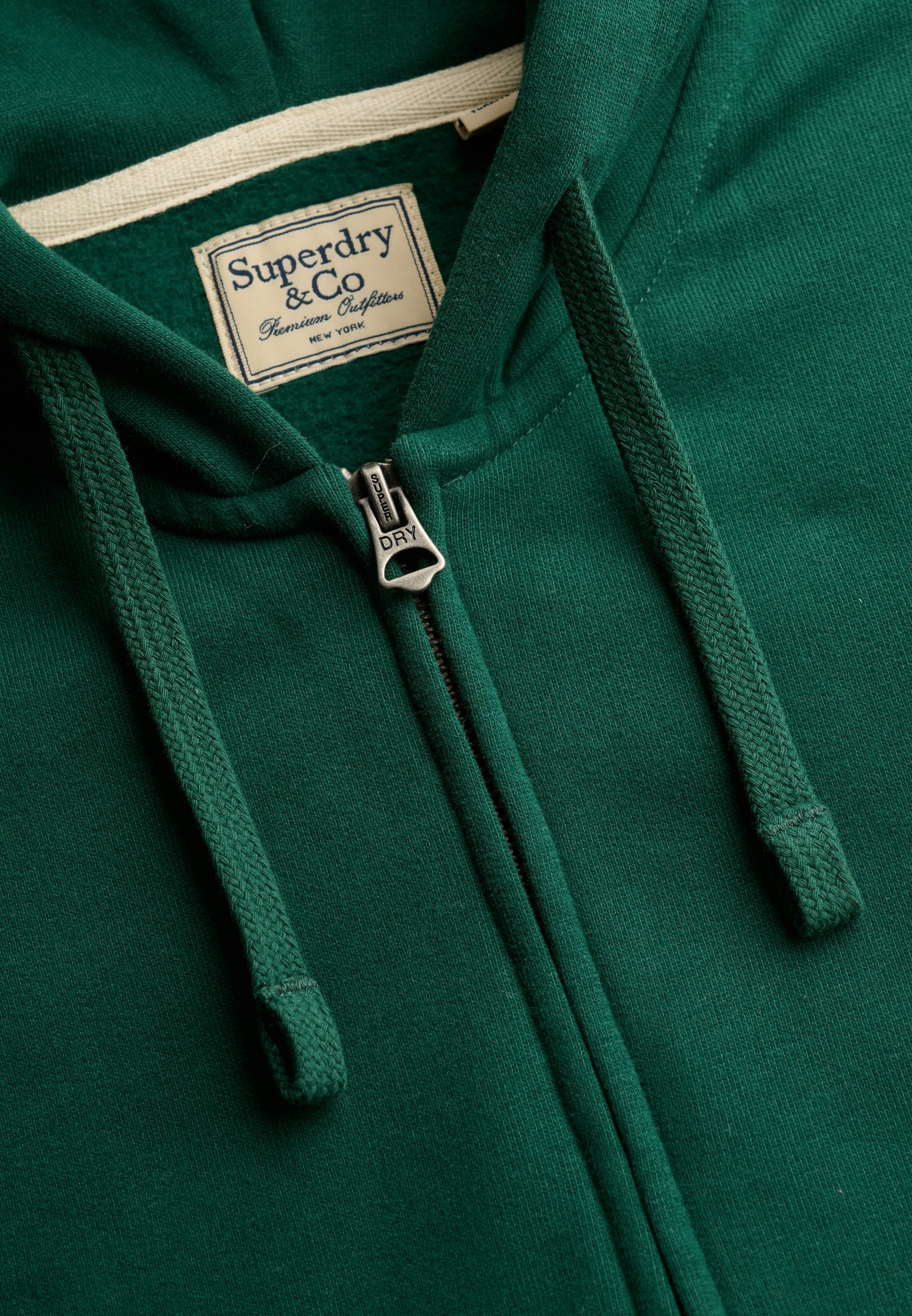 Superdry Sweat à capuche »ESSENTIAL SDCO LOGO ZIPHOOD« Baumwollmischung, regular fit