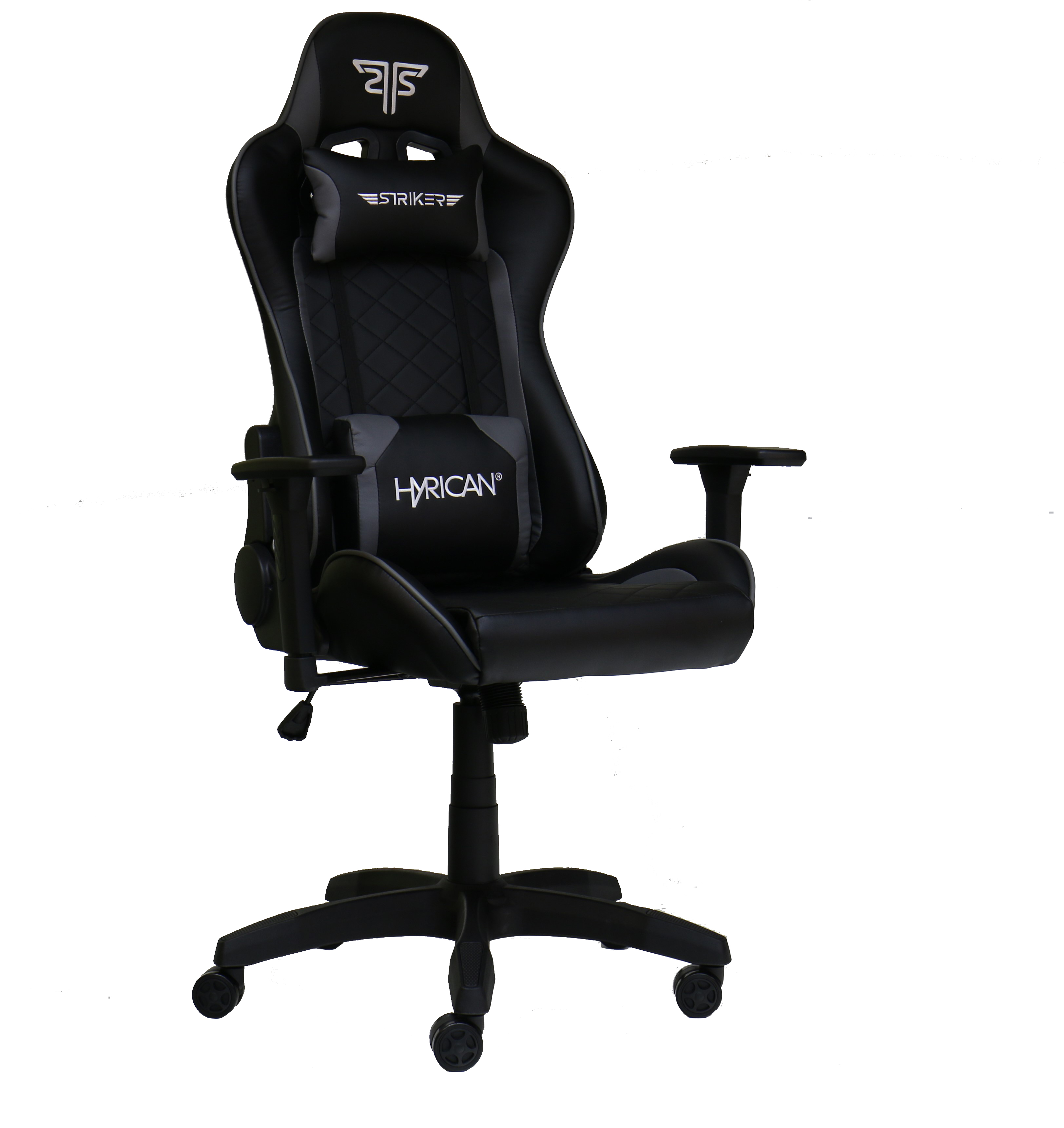 Gaming-Stuhl »"Striker Comander" schwarz, ergonomischer Gamingstuhl«, Kunstleder,...
