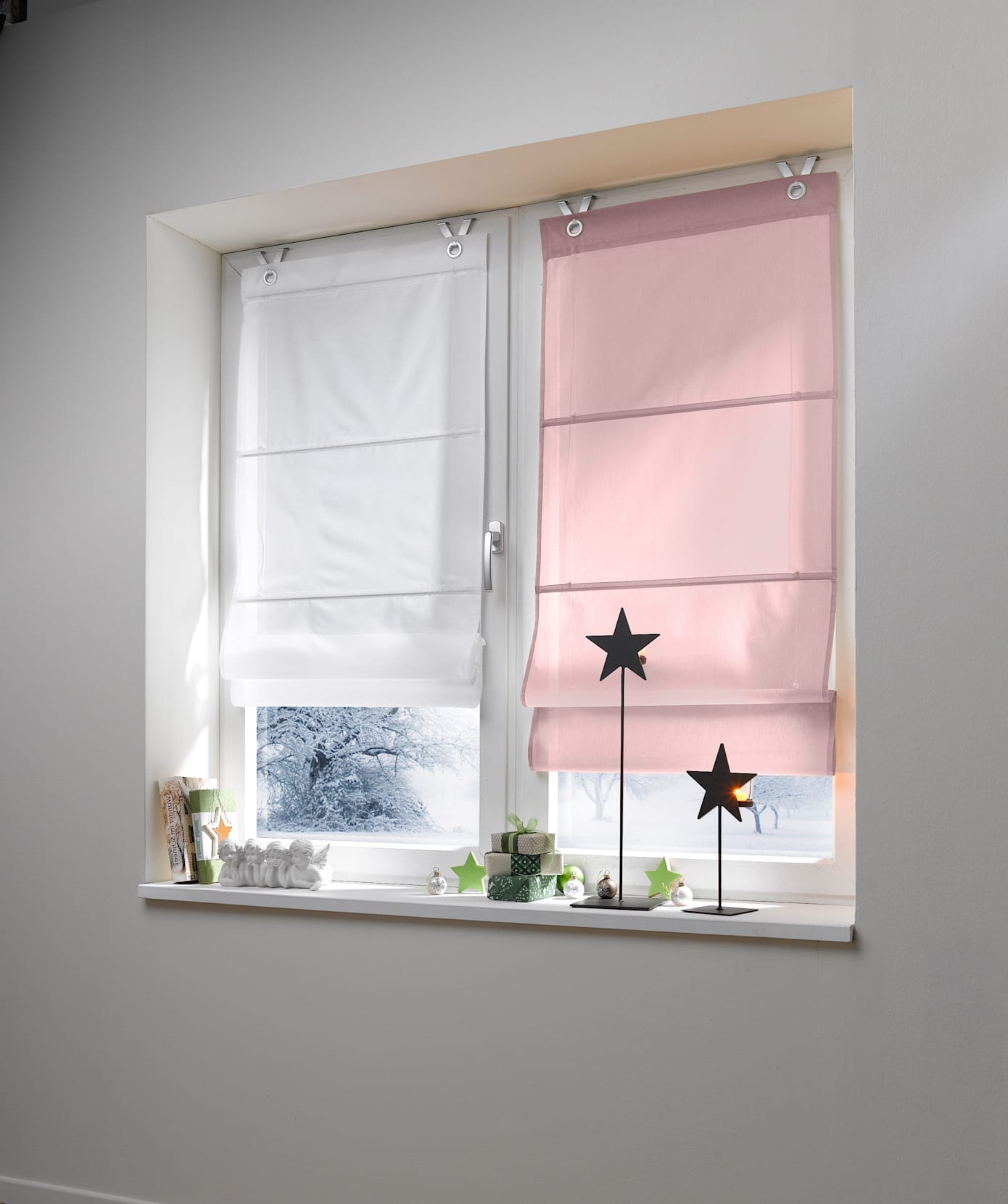 heine home Raffrollo mit Ösen