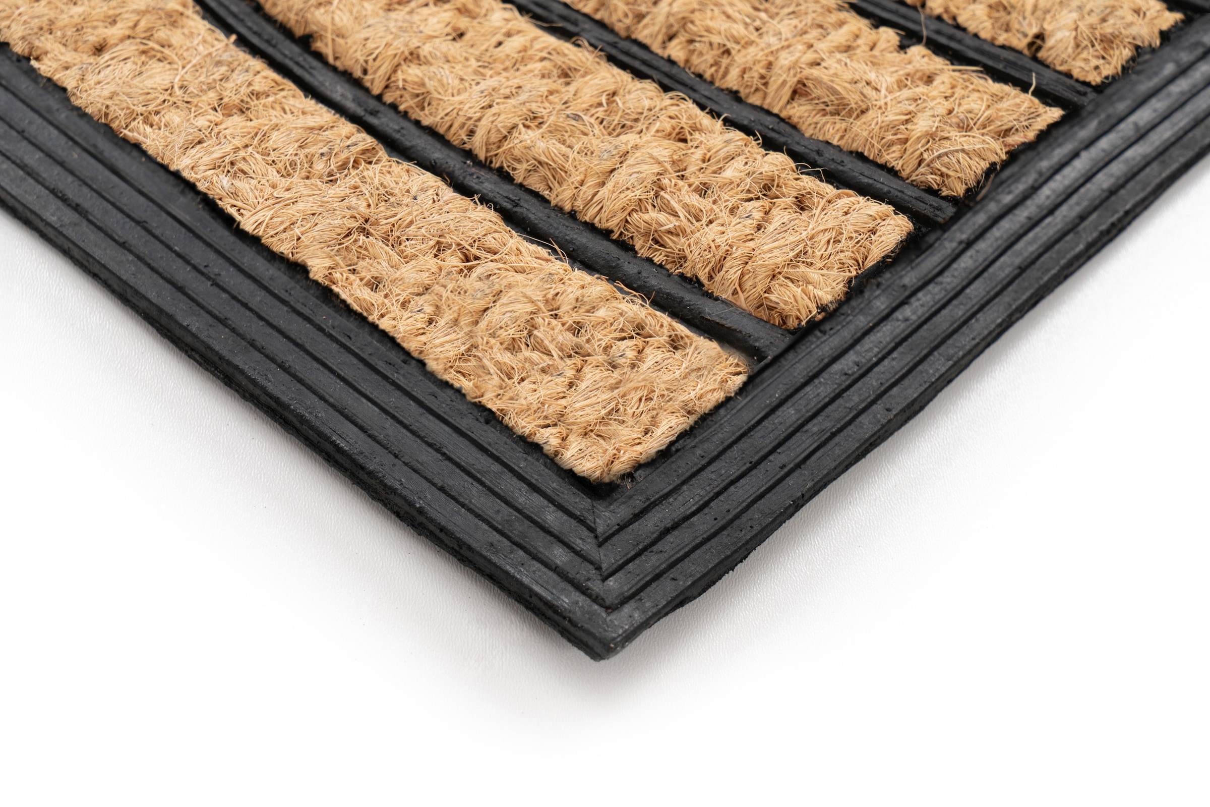 Kayoom Fussmatte »Style Step 125« halbrund 11 mm Höhe Türmatte, Eingang, Kokos