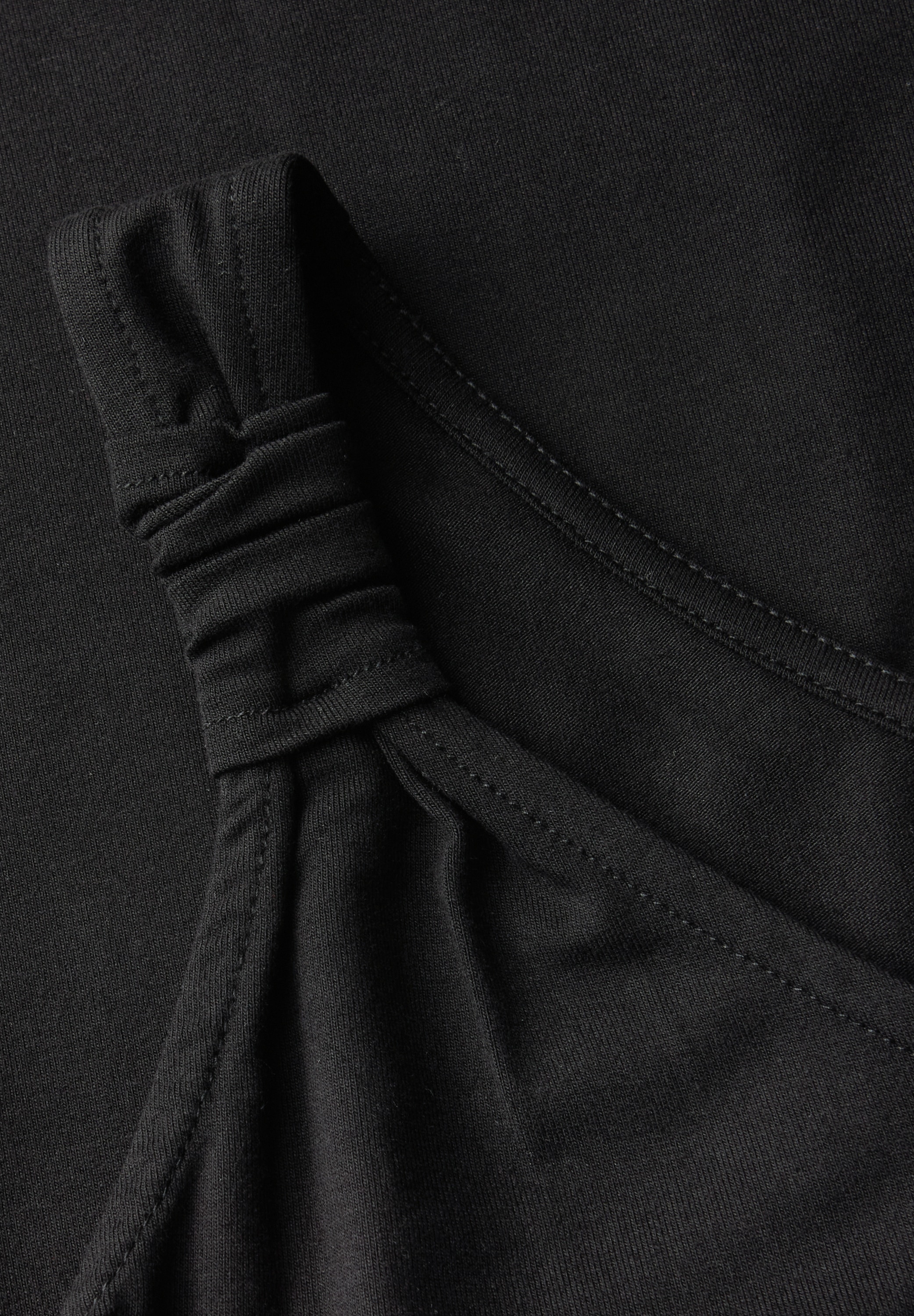 STREET ONE Shirtkleid, Sommerkleid mit Knotendetail, ärmellos