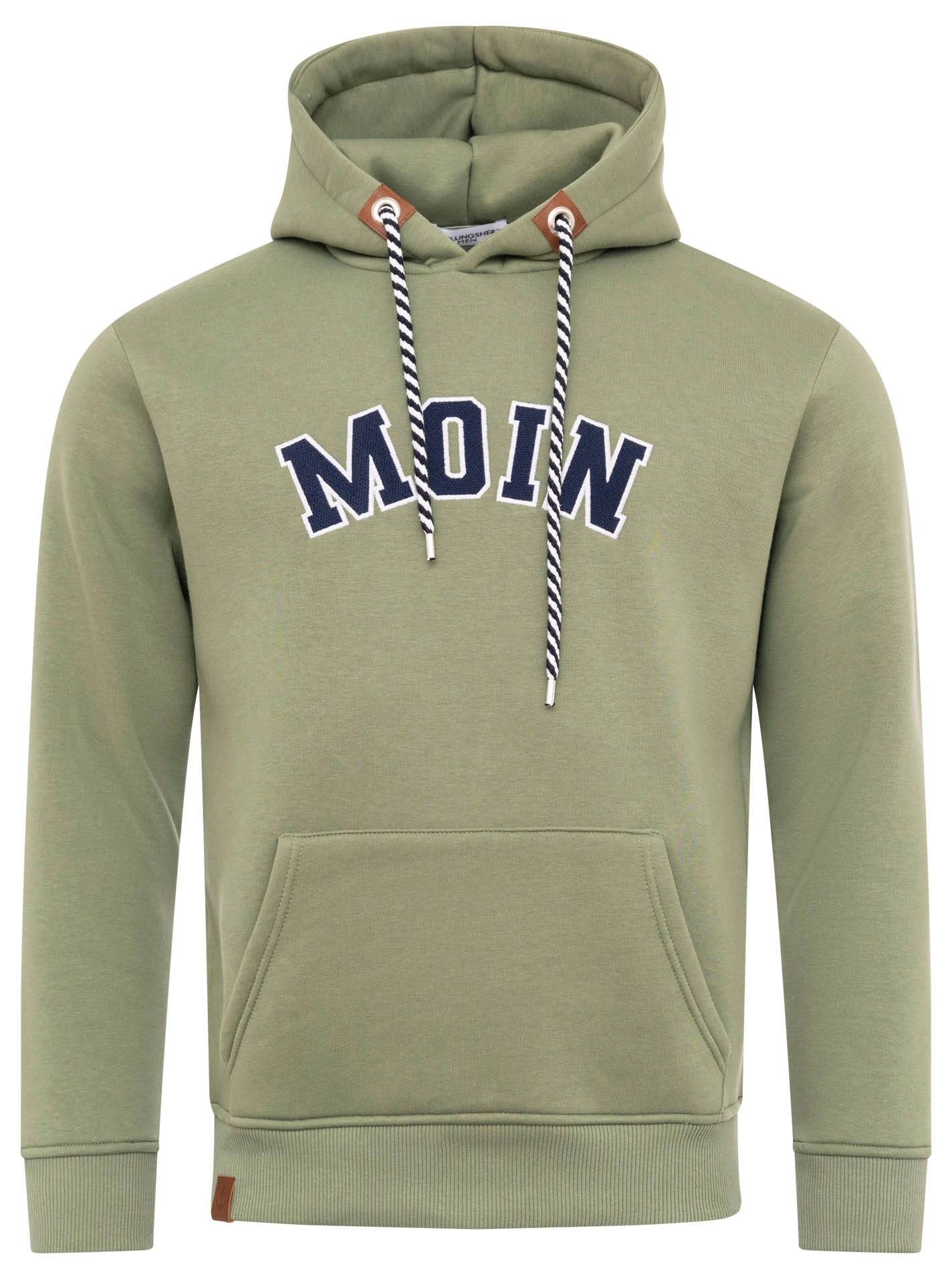 Zwillingsherz Hoodie »"MOIN Classic"«, mit norddeutschem "MOIN" gestickt und Taschen