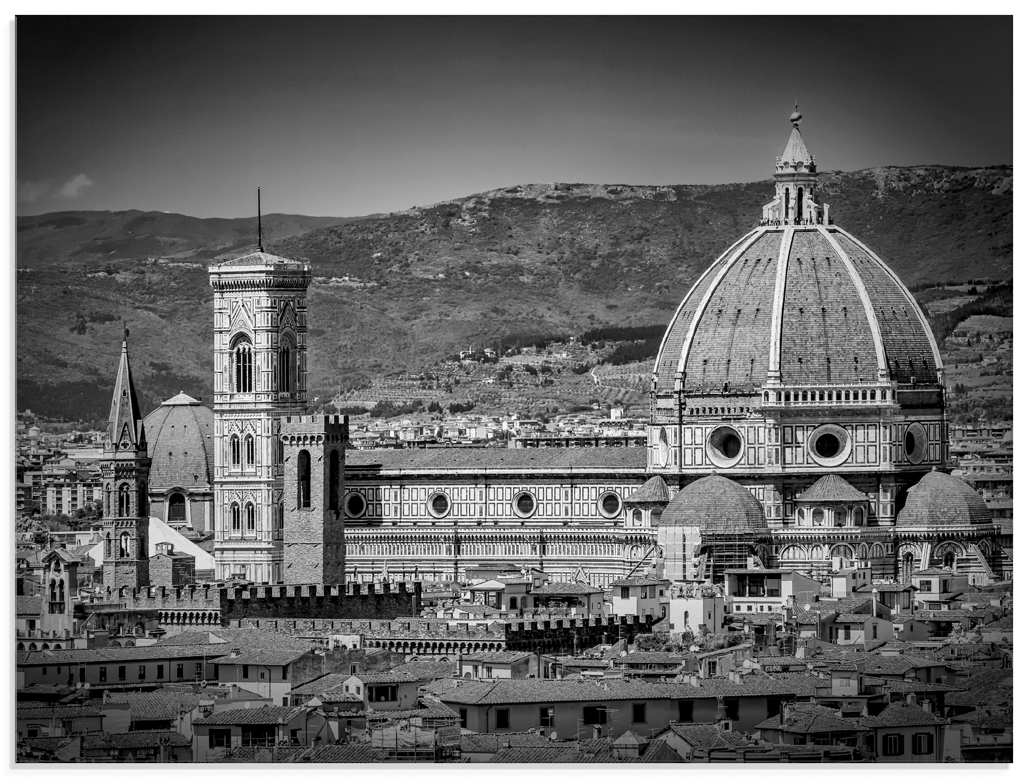 Image of Artland Glasbild »Florenz Piazzale Michelangelo«, Italien, (1 St.) bei Ackermann Versand Schweiz