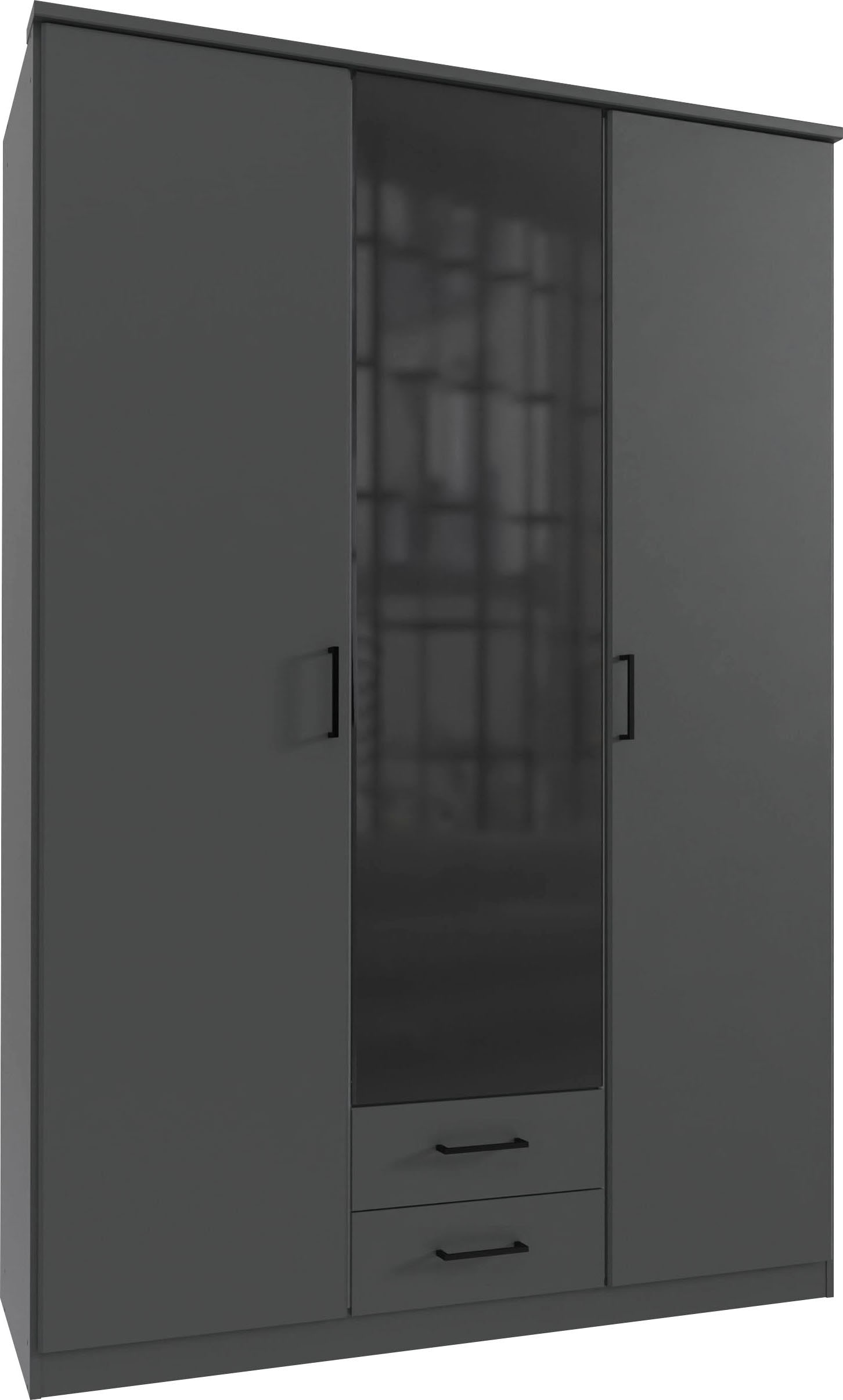 Image of Wimex Drehtürenschrank "Soest" mit Farbglas-Tür, wahlweise 135 oder 180cm breit