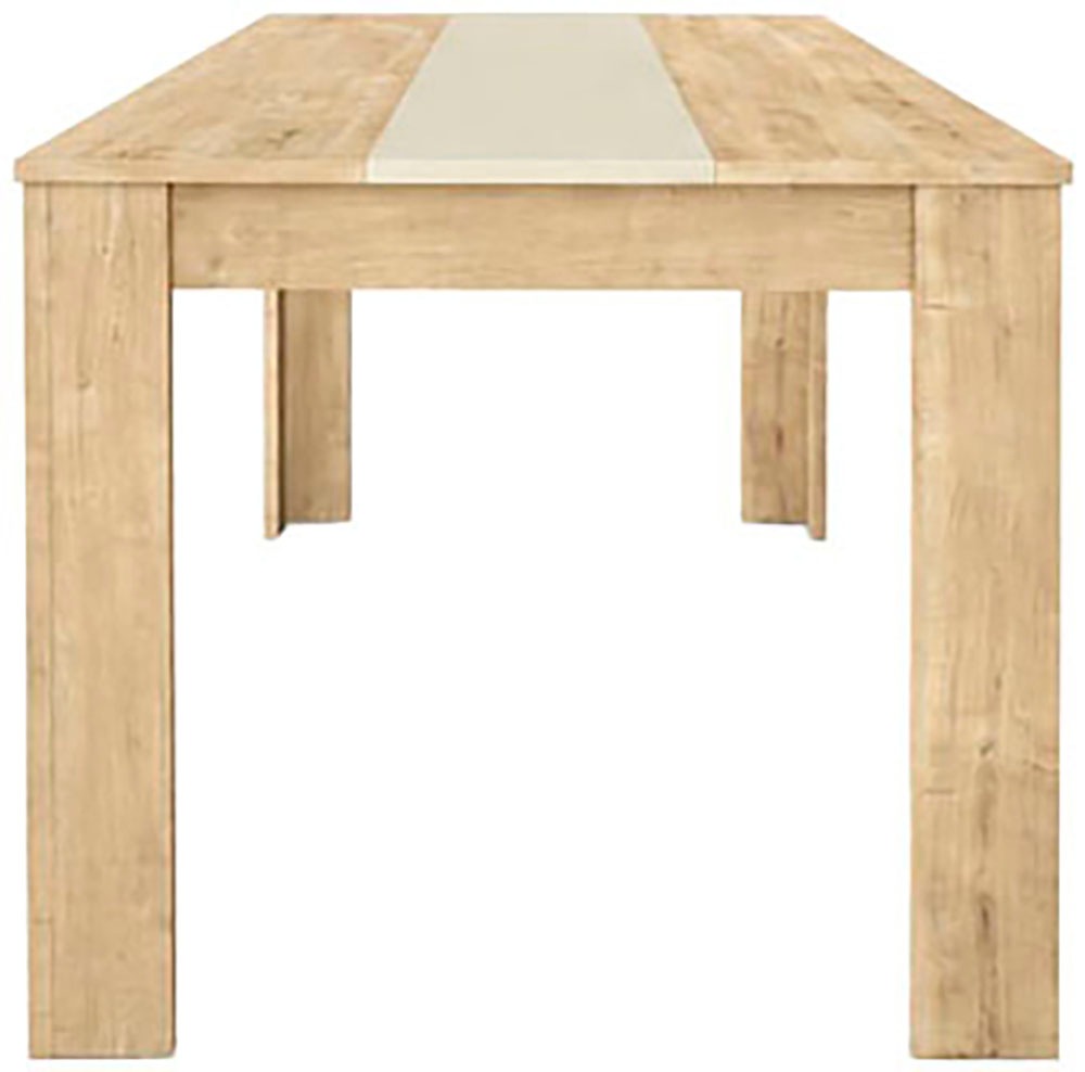 GOODproduct Esstisch »Adana, 140cm« 1 Stk. tlg. 140cm, Küchentisch, Kaschmir und Eiche wahlweise kombinierbar