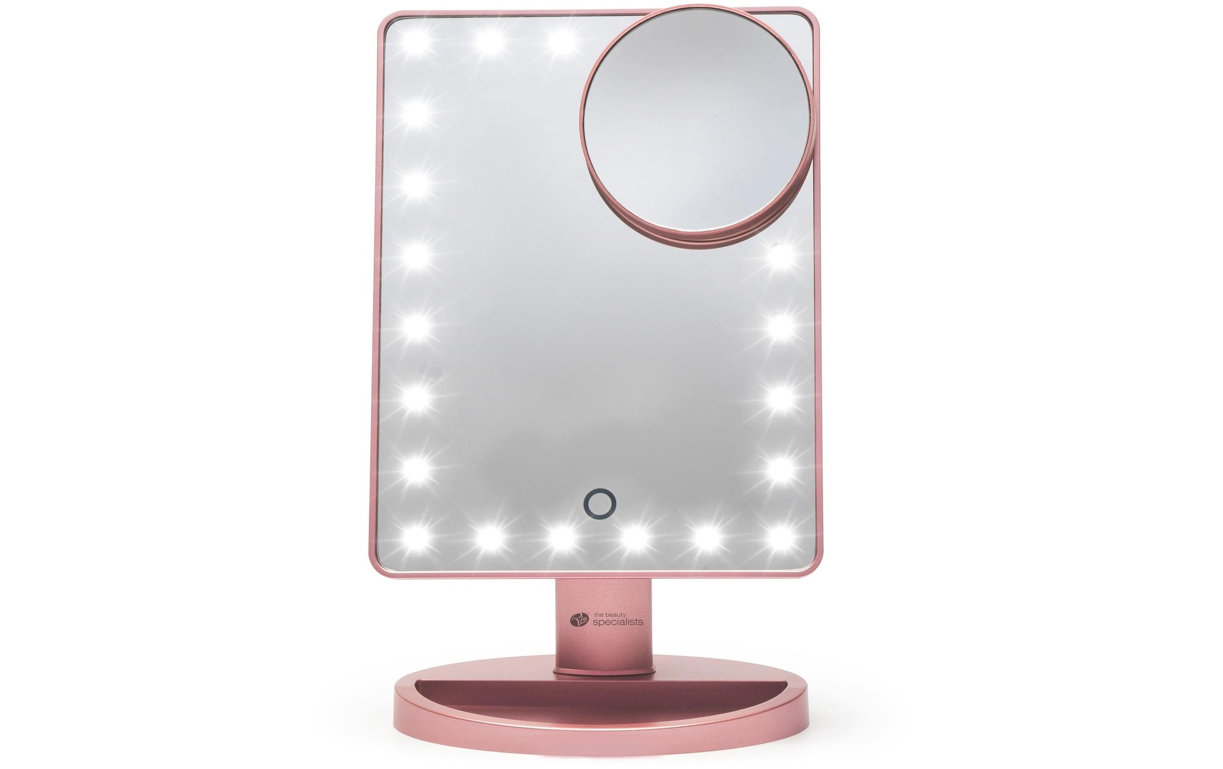 Image of Rio Kosmetikspiegel "24 LED Touch Rosegold"