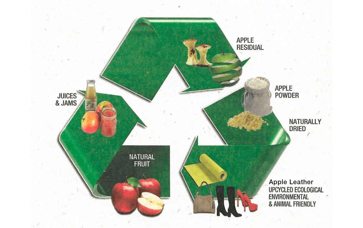 Geldbörse »TRU VIRTU Click & Slide Wallet vegan, Bio Apple Black«