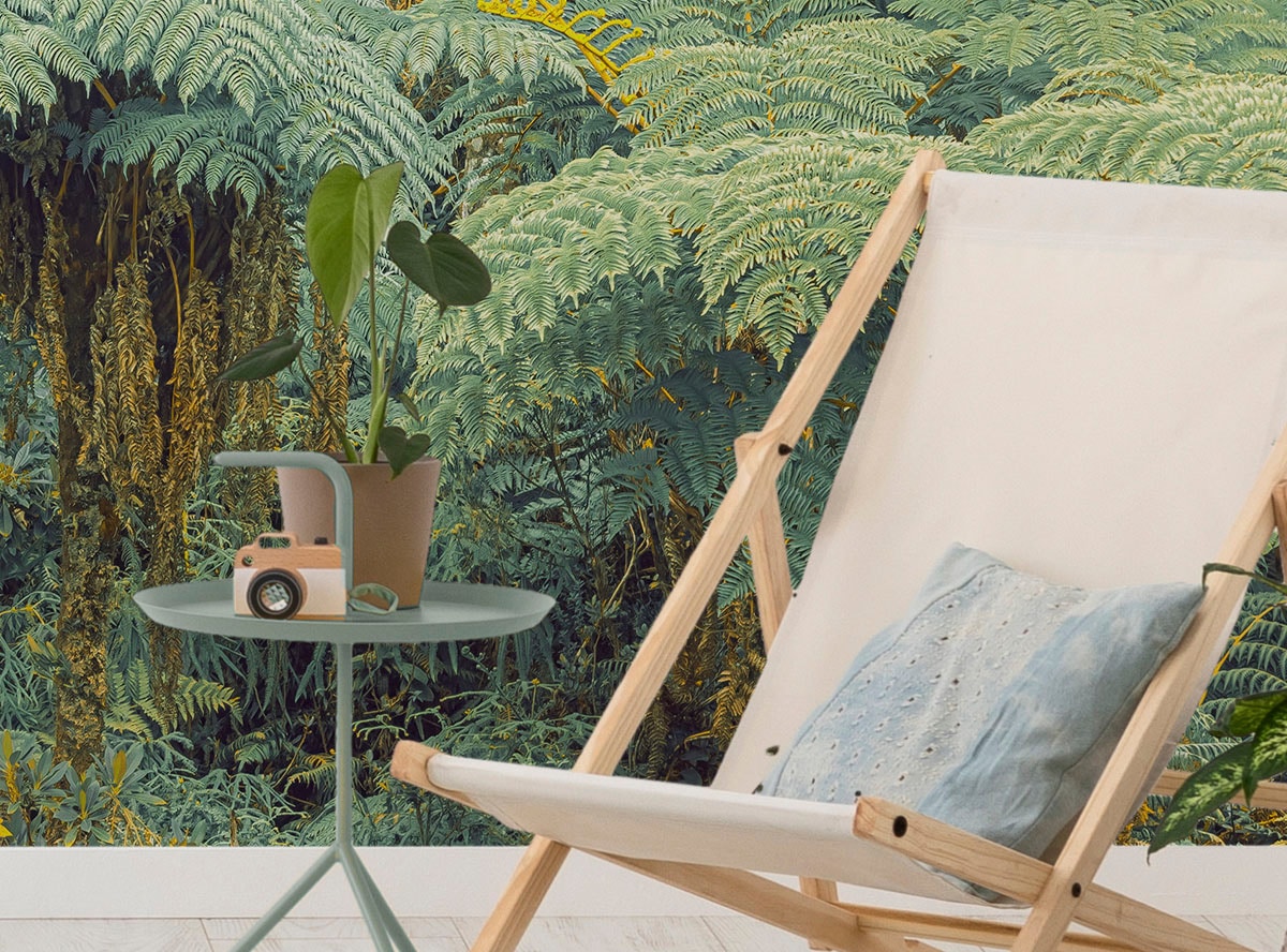 Komar Fototapete »Digitaldruck Vlies -  Jungle Lands - Grösse 400 x 250 cm« bedruckt glatt Wohnzimmer, Schlafzimmer