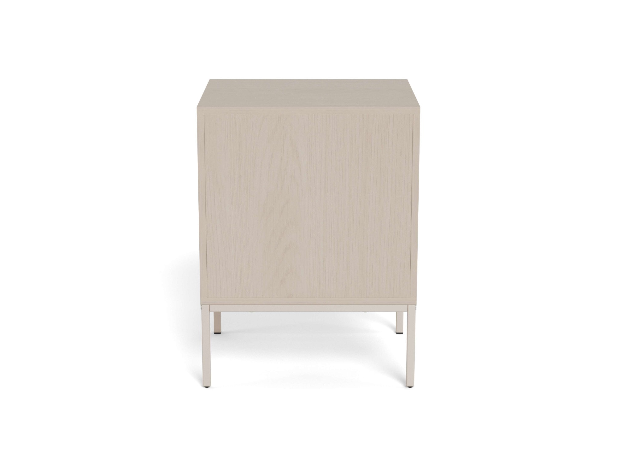ACTONA GROUP Nachttisch »Palmdale, Nachtkommode, Nako« 2 Schubladen, Metallgestell, 45.6x40x61