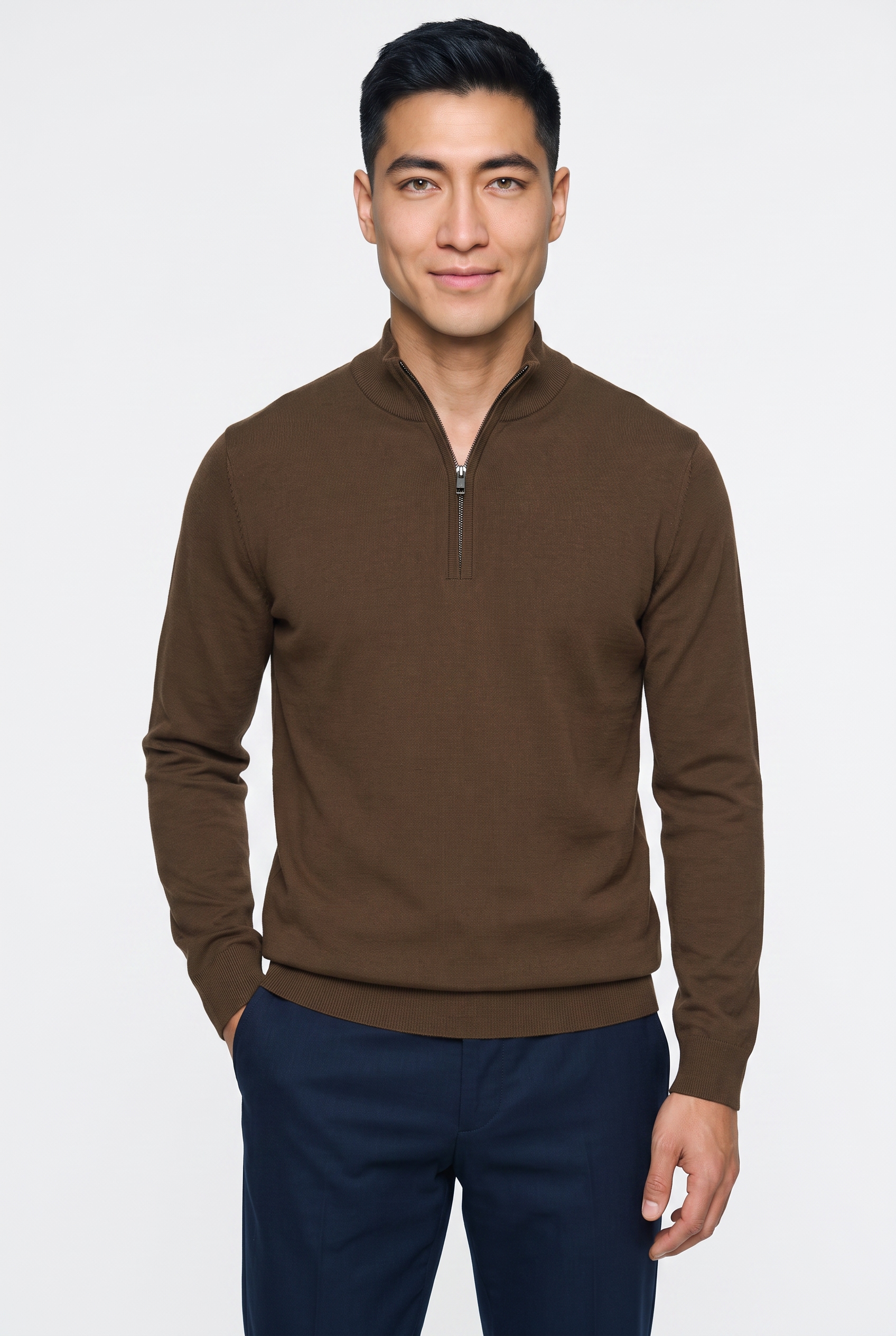 Image of OLYMP Troyer aus Wolle, regular fit