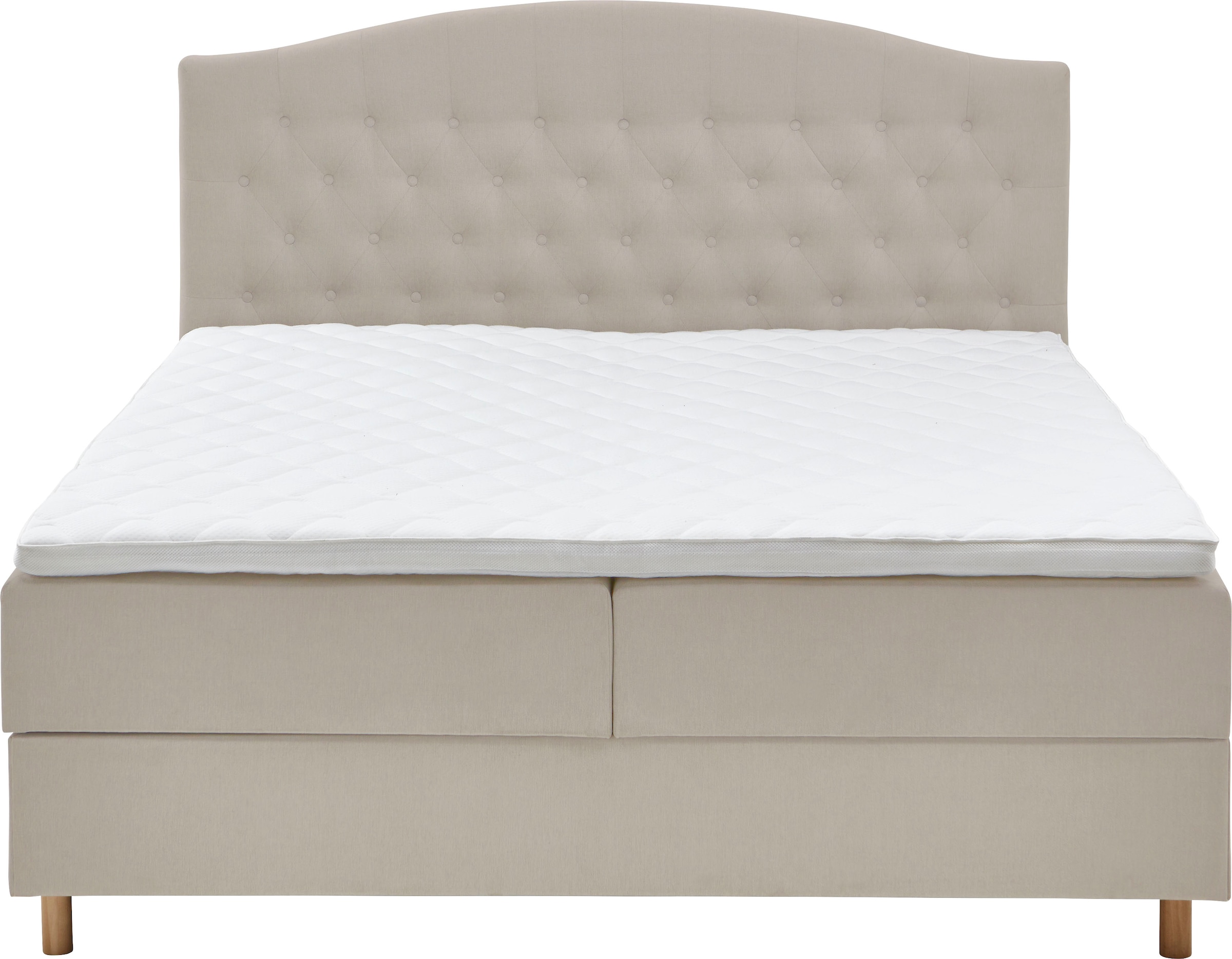 Home affaire Boxbett »Piemont« mit Bettkasten und Topper