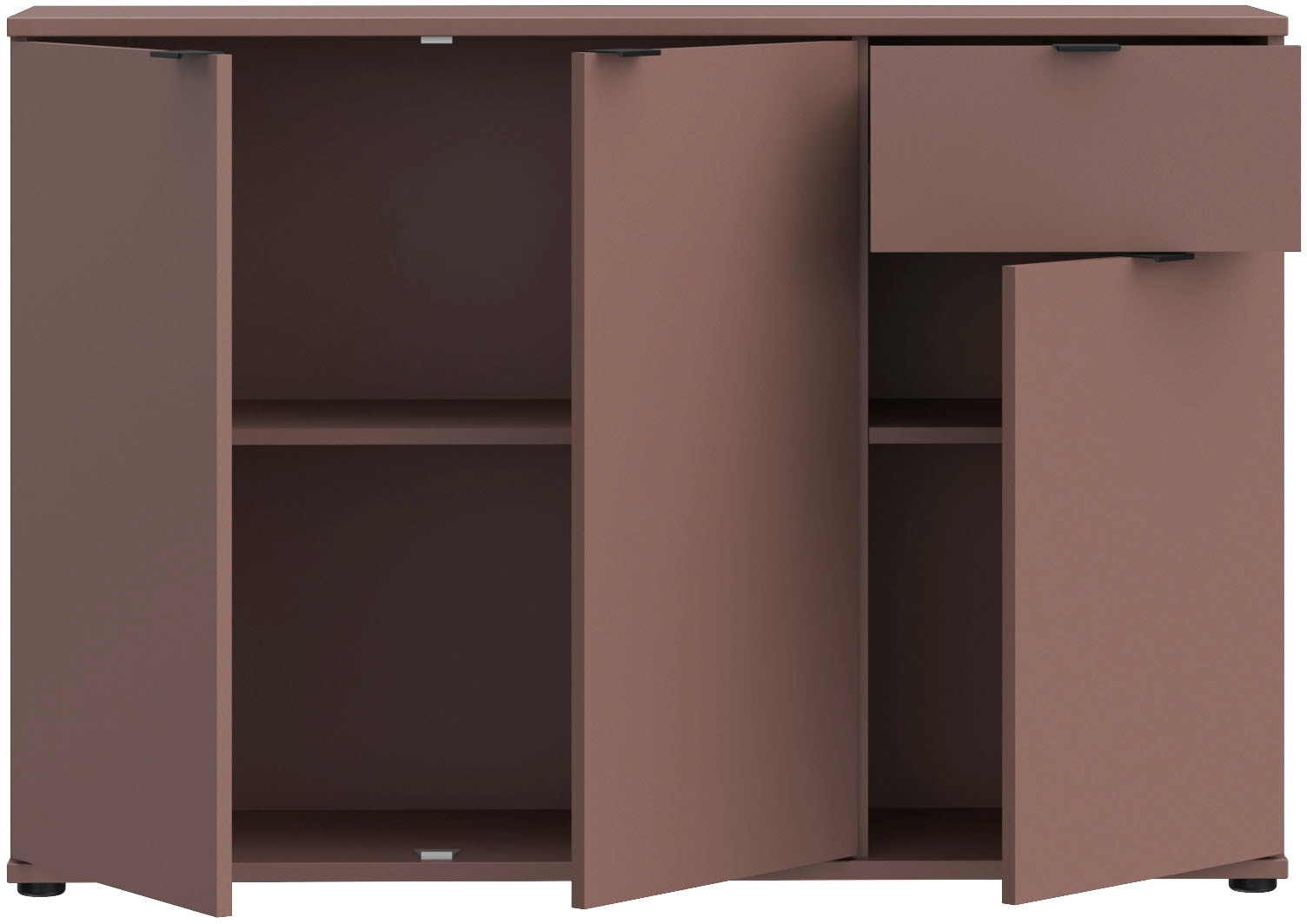 FORTE »Ganymede« Buffet, rangement, tiroir; poignées métal, 4 décors, largeur 119,8cm