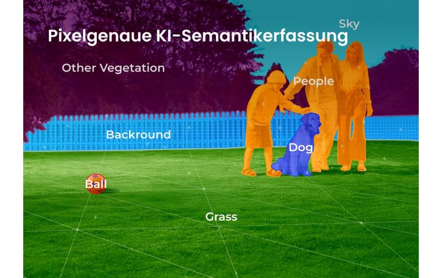   Rasenmähroboter »Terramow V1000 1200 m²«  Kabelloser, KI-gesteuerter Mähroboter
