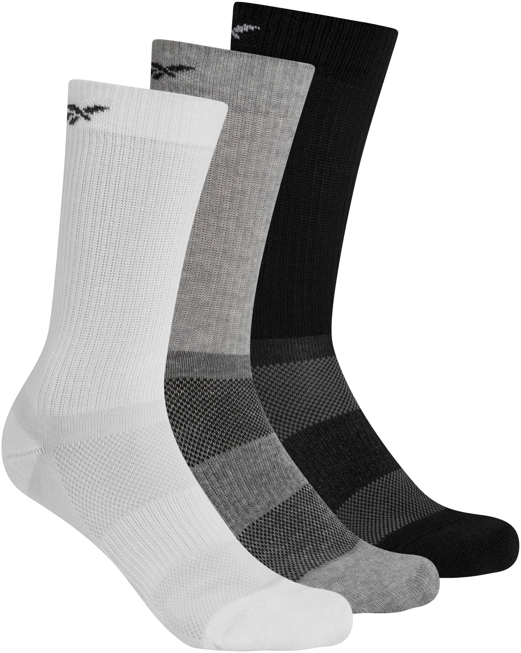 Image of Reebok Funktionssocken »ACTIVE FOUNDATION MID-CREW SOCKS – 3ER-PACK«, (3 Paar) bei Ackermann Versand Schweiz