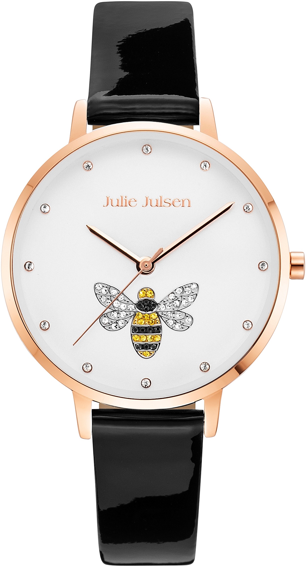 Image of Julie Julsen Quarzuhr »Bee Rosé Black, JJW1072RGL-1« bei Ackermann Versand Schweiz
