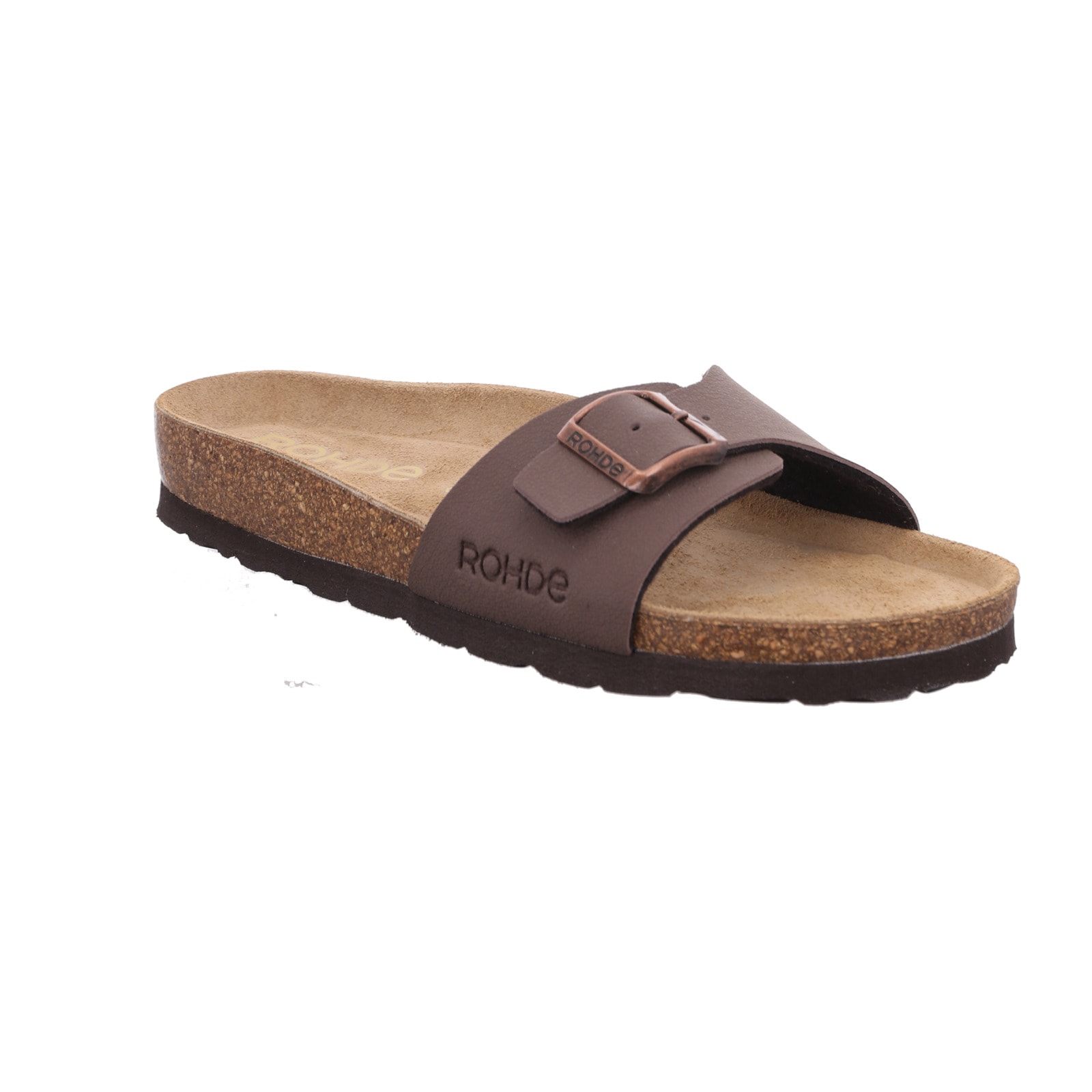 Image of Rohde Pantolette "Alba" Sommerschuh, Schlappen, Urlaubsschuh, Strandschuh mit Fussbett