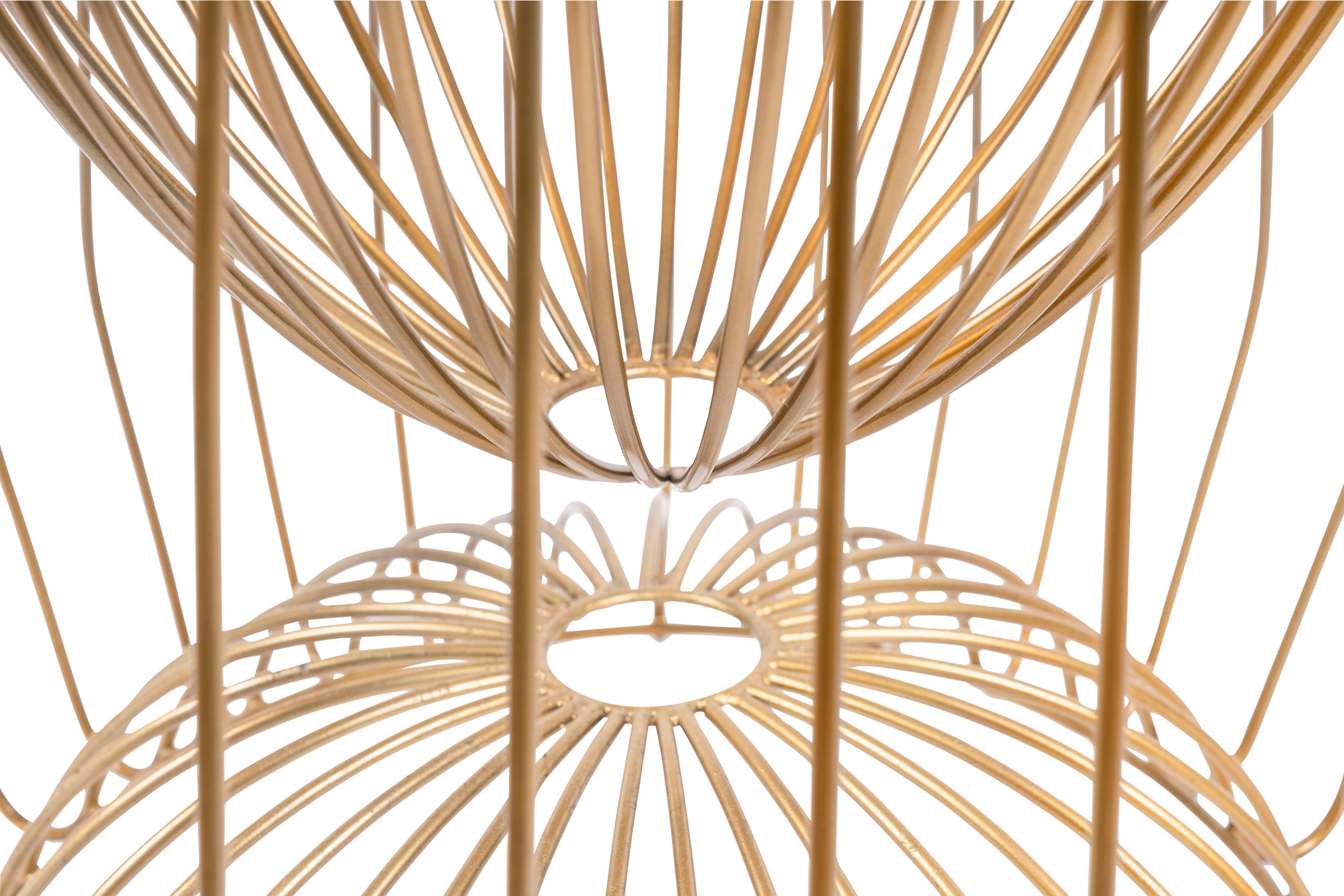 Kayoom Beistelltisch »Malibu 225, Beistelltisch mit edler Marmorplatte« 1 Stk. tlg. ø-Marmorplatte: 33,5 cm, angesagtes Metalldesign, pflegeleicht