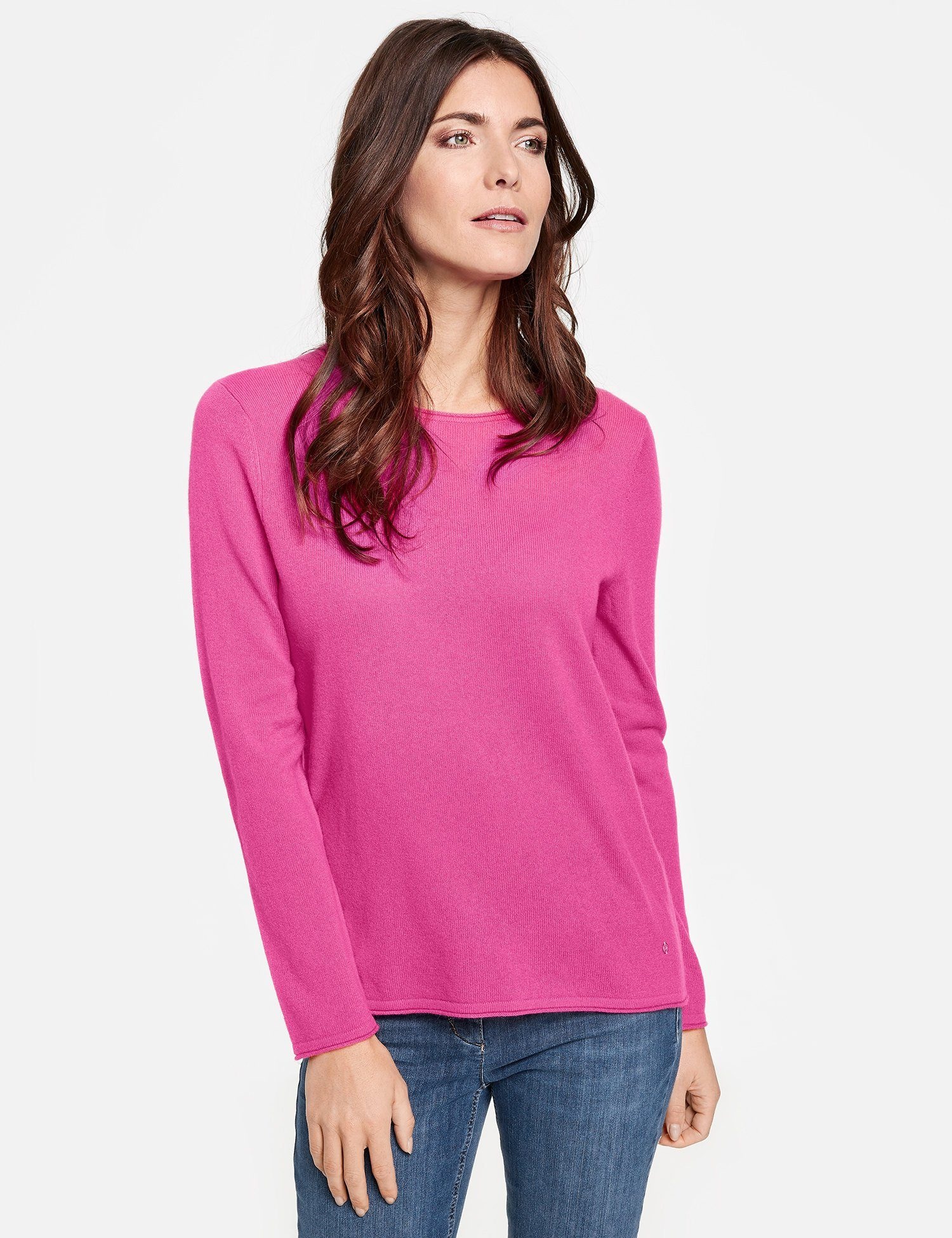 Pullover Langarm Rundhals »Kaschmir Pullover«