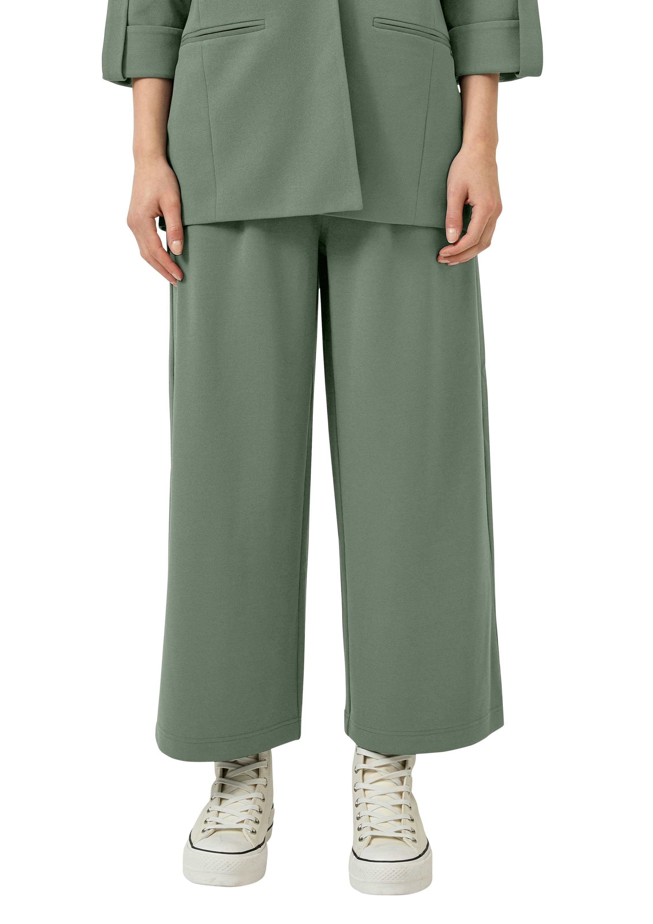 Image of QS Culotte Sommerhose mit Knopf-Design am Gummibund