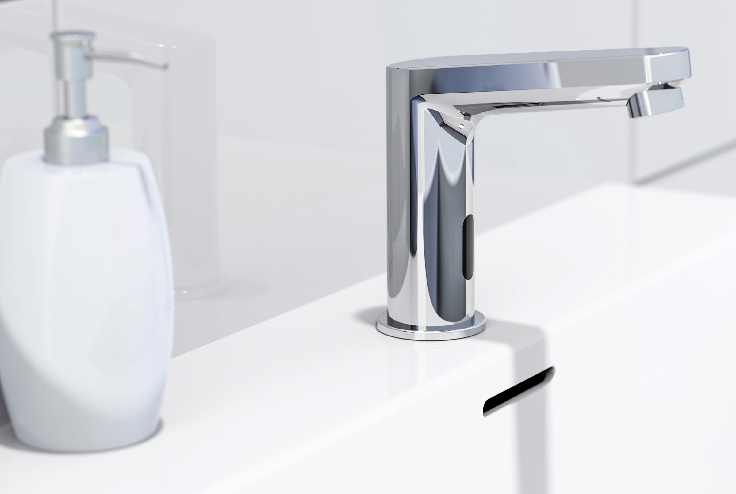 Miscelatore Lavabo A Sensore Vital Cromato Schütte
