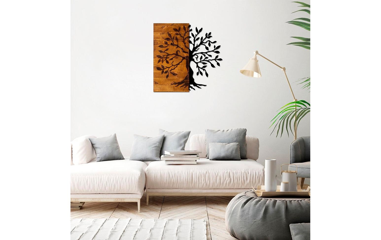 Wanddekoobjekt »Wallxpert Tree 58 x 58 cm«