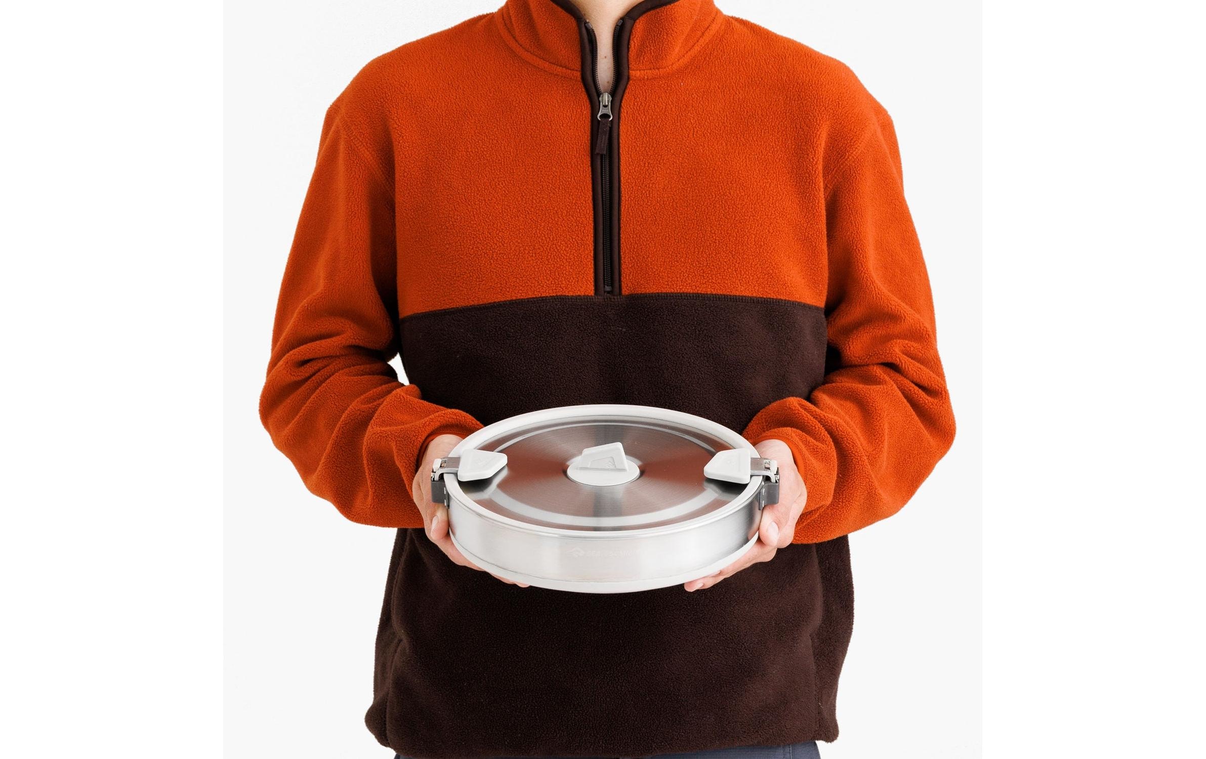 sea to summit Kochbesteck-Set »Stainless Steel Collapsible Pot 5 l«, (1 tlg.)
