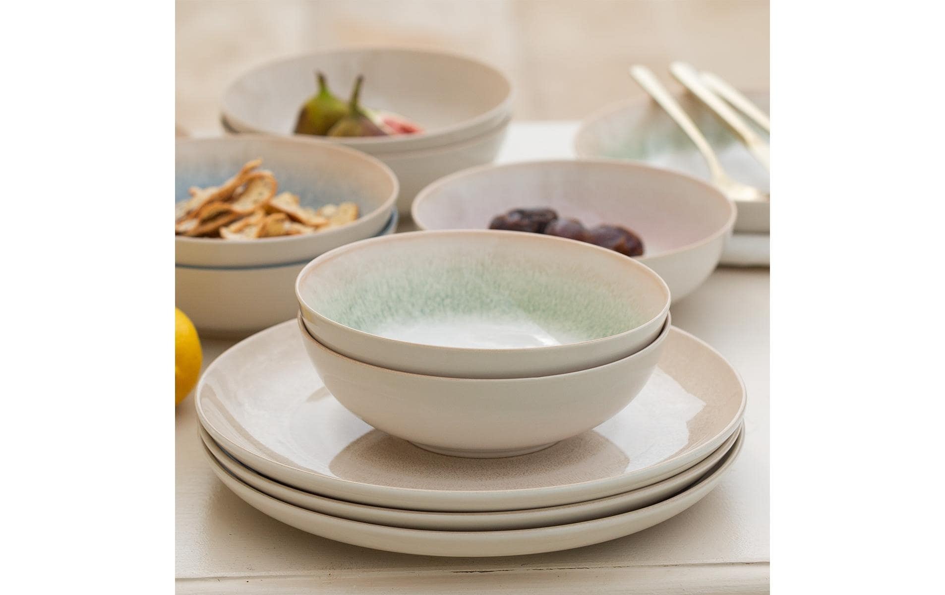   Coupe à dessert »Lunasol Elements Vulcano Sand la mar 4 Stück 18 cm«