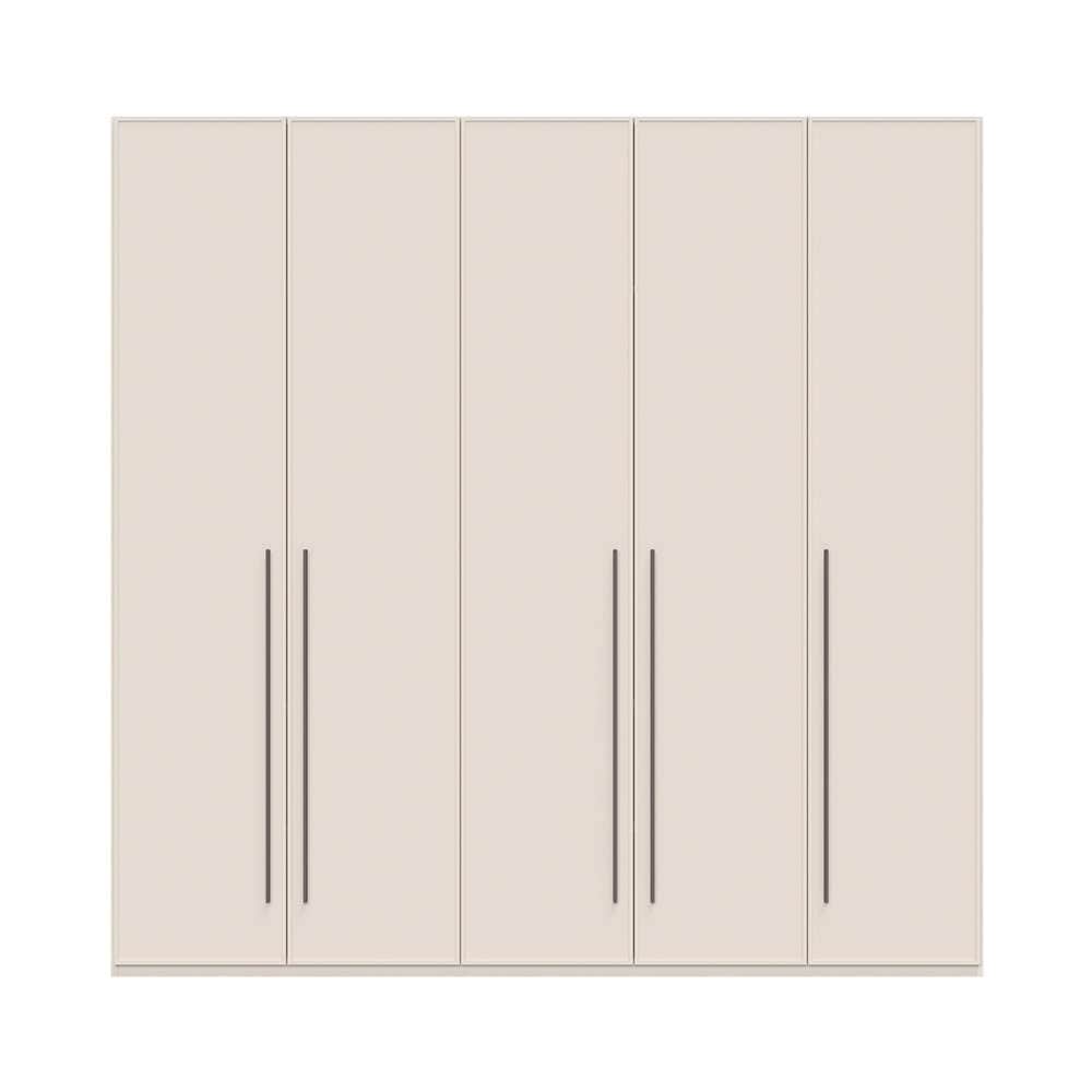 GOODproduct Drehtürenschrank »Opera mit oder ohne Kranz inkl. LED-Bel. ,B 227,272,317 oder 362 cm« Schrank, UV lackiert, Soft Close Funktion, Höhenverstellbare Füsse