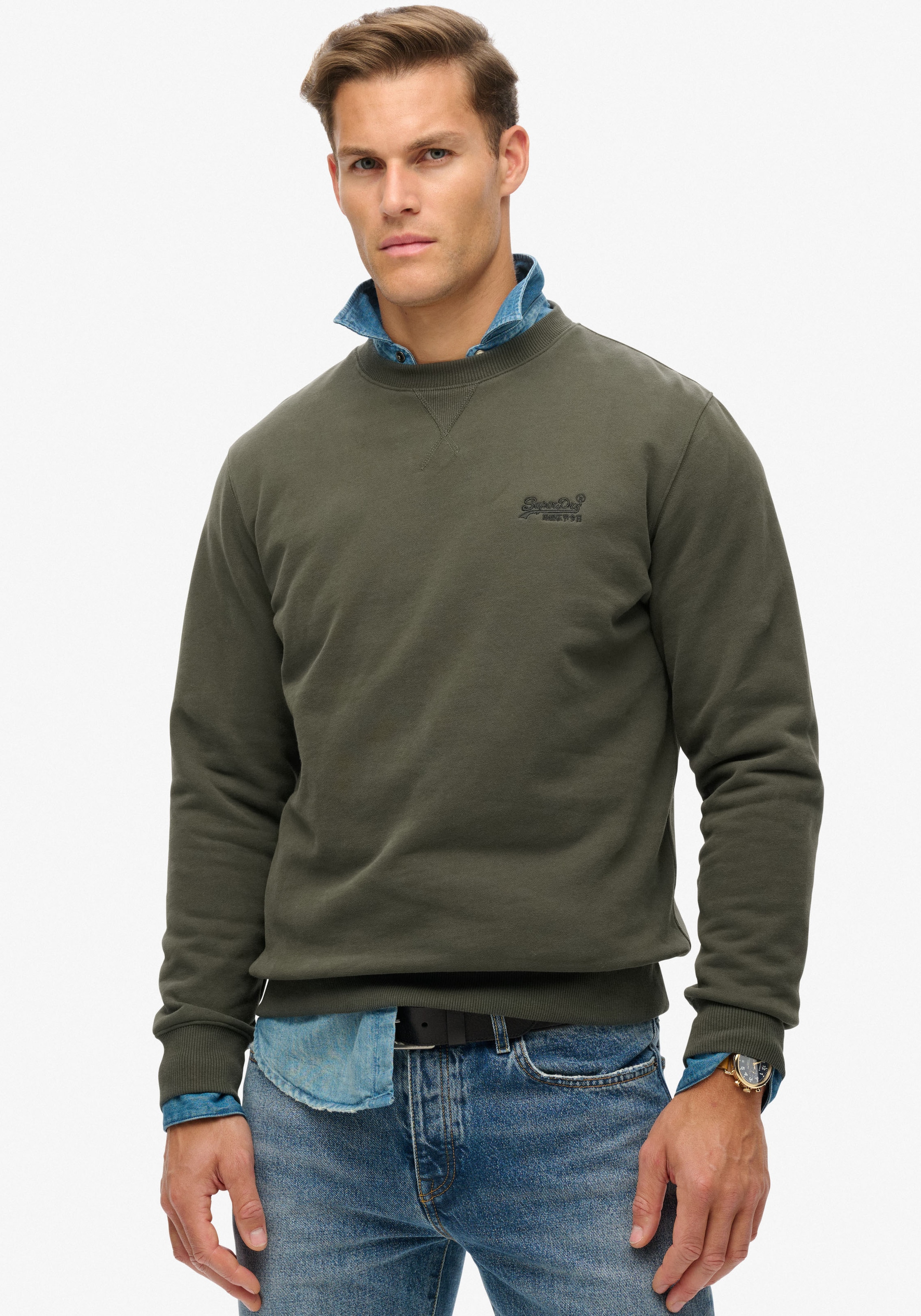 Superdry Sweatshirt »ESSENTIAL LOGO CREW SWEATSHIRT«