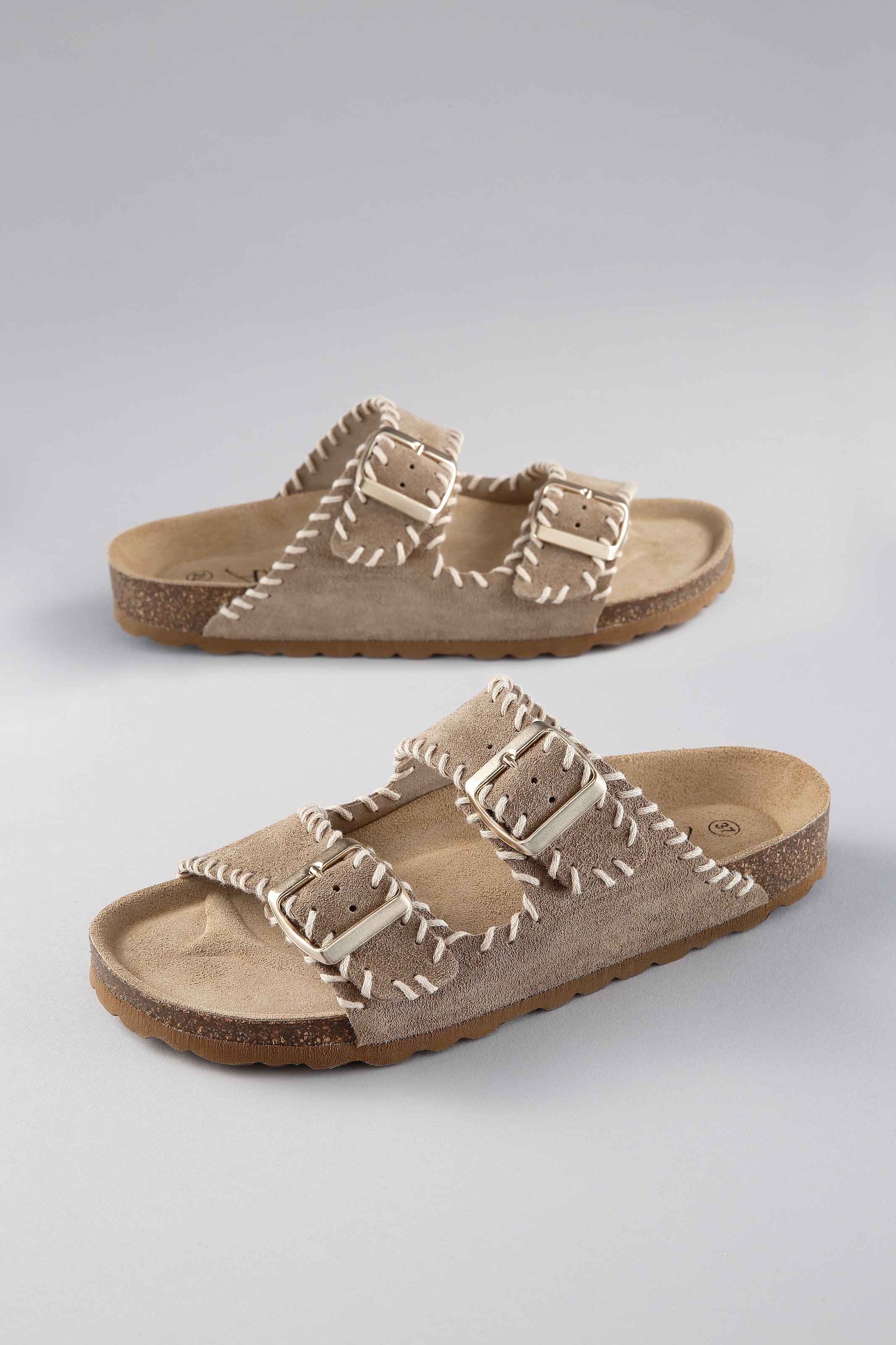 Image of Aniston SHOES Pantolette Urlaubsschuh, Sommerschuh, Hausschuh - NEUE KOLLEKTION