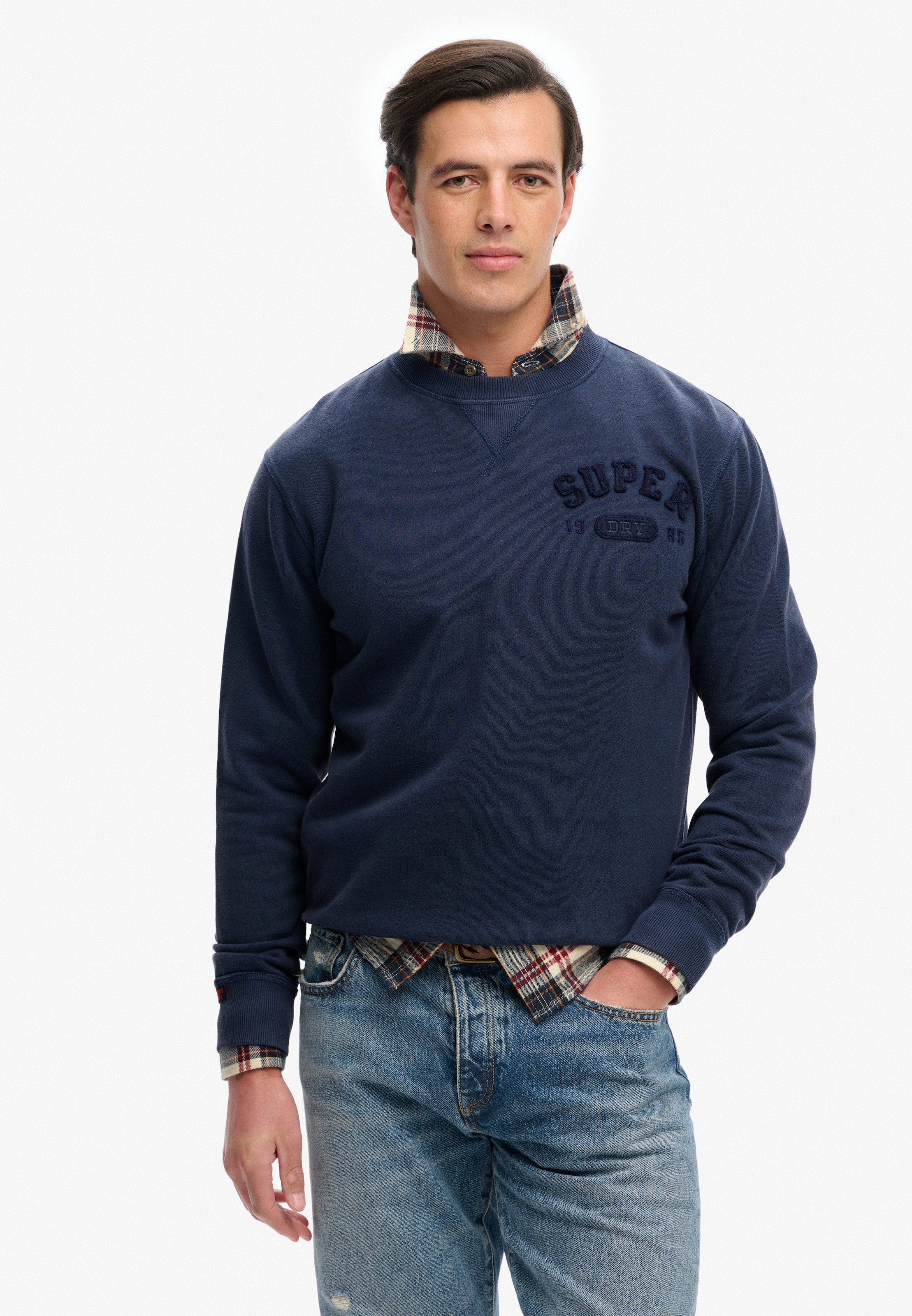 Image of Superdry Sweatshirt "VINTAGE ATHLETIC TONAL CREW"