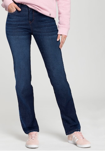 H.I.S Straight-Jeans »Mid-Waist«, Nachhaltige, wassersparende Produktion durch OZON WASH kaufen