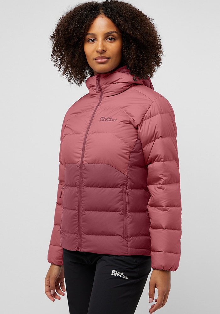 Jack Wolfskin Daunenjacke »ATHER DOWN HOODY W«, mit Kapuze