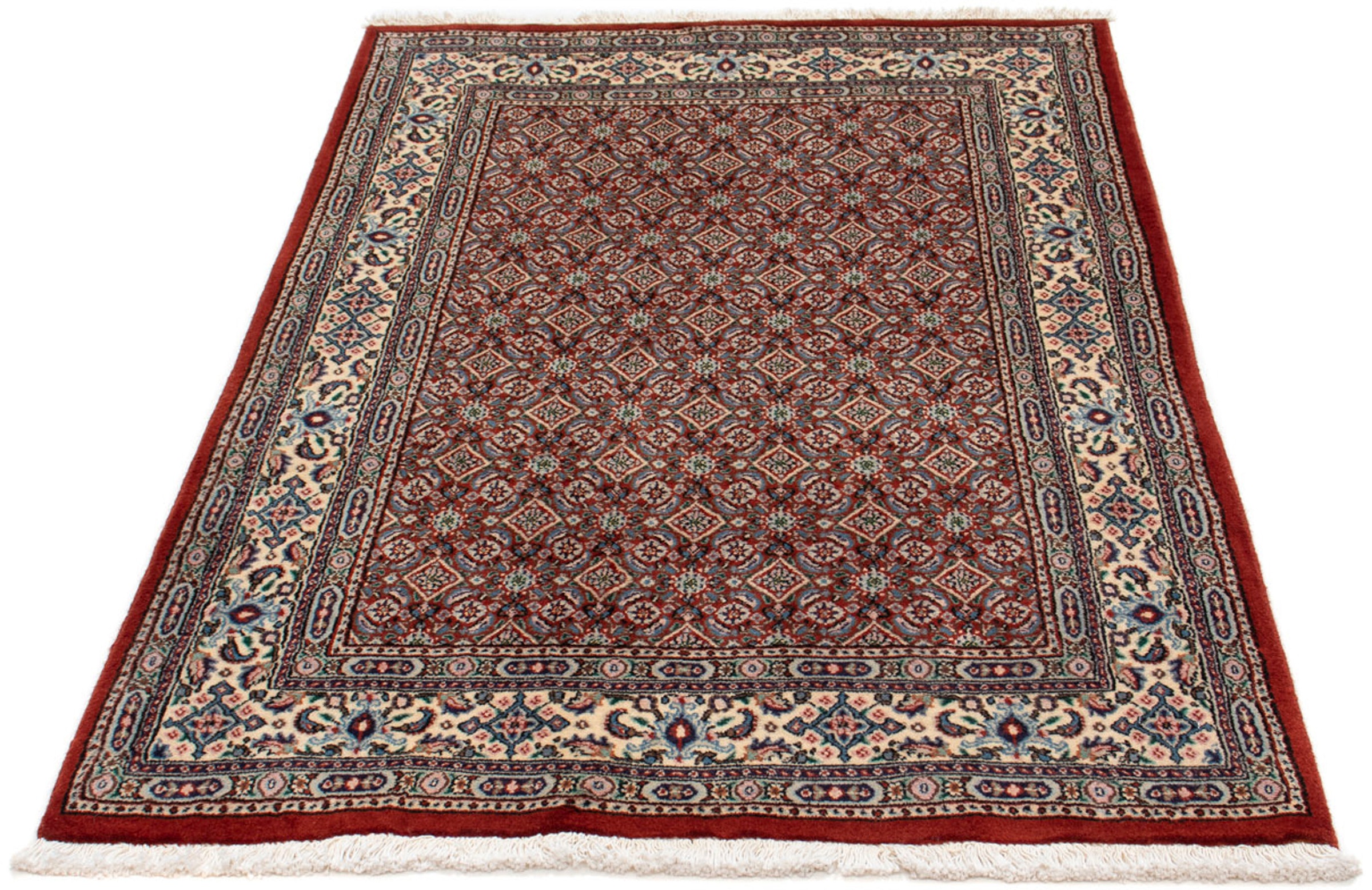 Image of morgenland Orientteppich »Perser - Classic - 149 x 97 cm - dunkelrot«, rechteckig, 10 mm Höhe, Wohnzimmer, Handgeknüpft, Einzelstück mit Zertifikat bei Ackermann Versand Schweiz