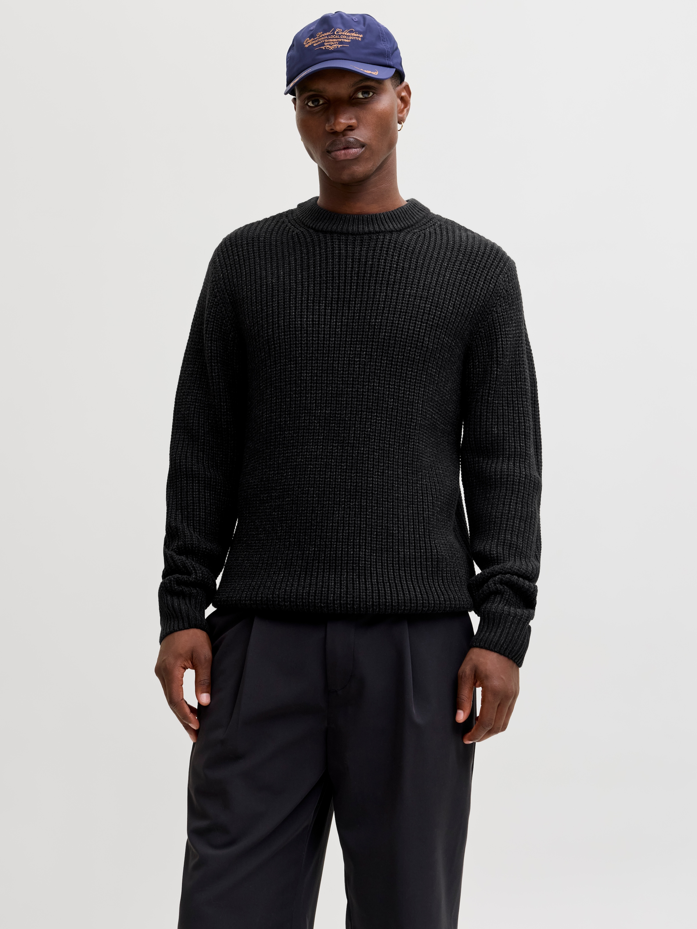 Image of Jack & Jones Strickpullover "JORBLEECKER KNIT CREW NECK BF"