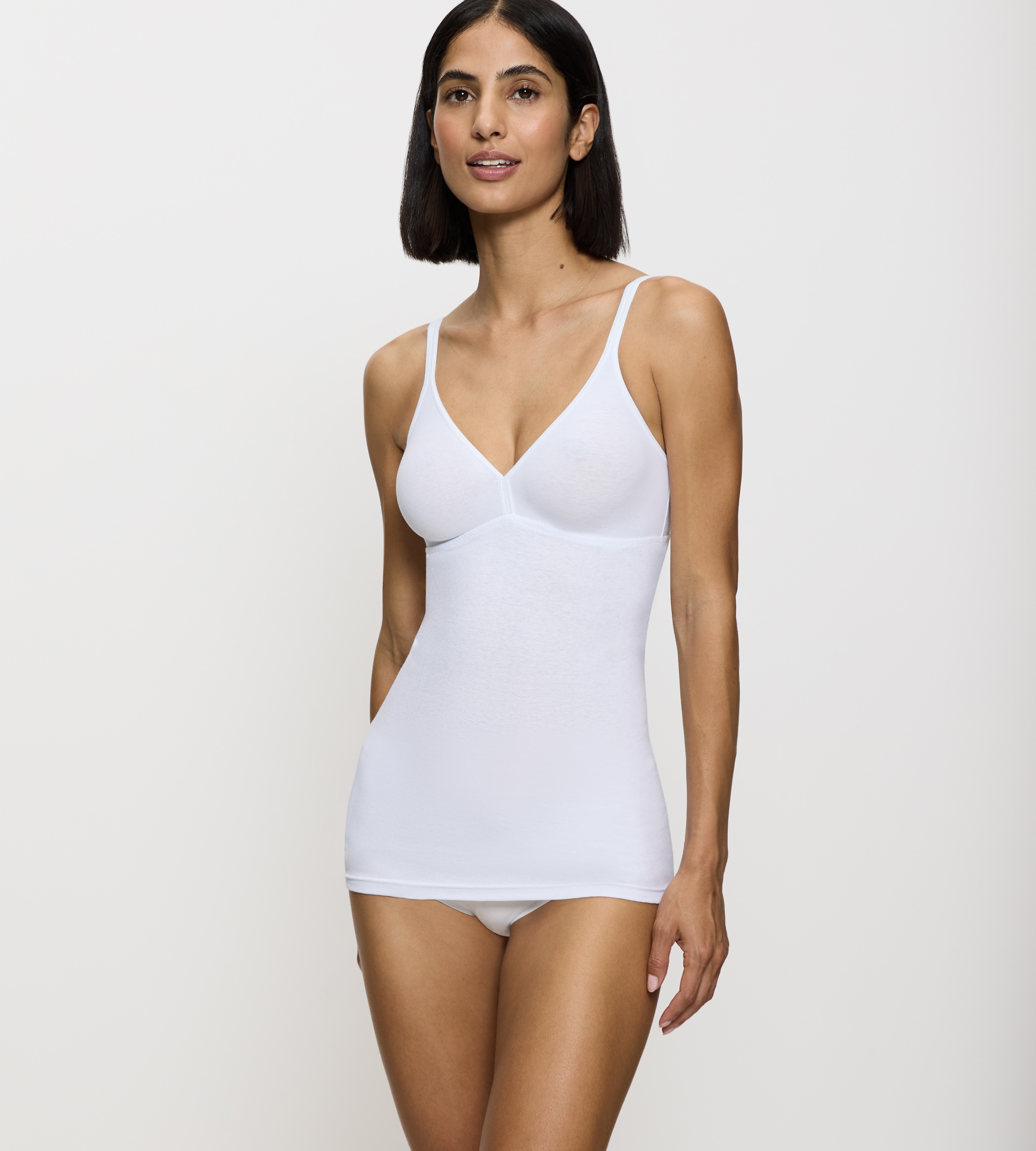 Triumph Chemise soutien-gorge »Katia Basics BV X« sans armature, sans couture, décolleté en V profond