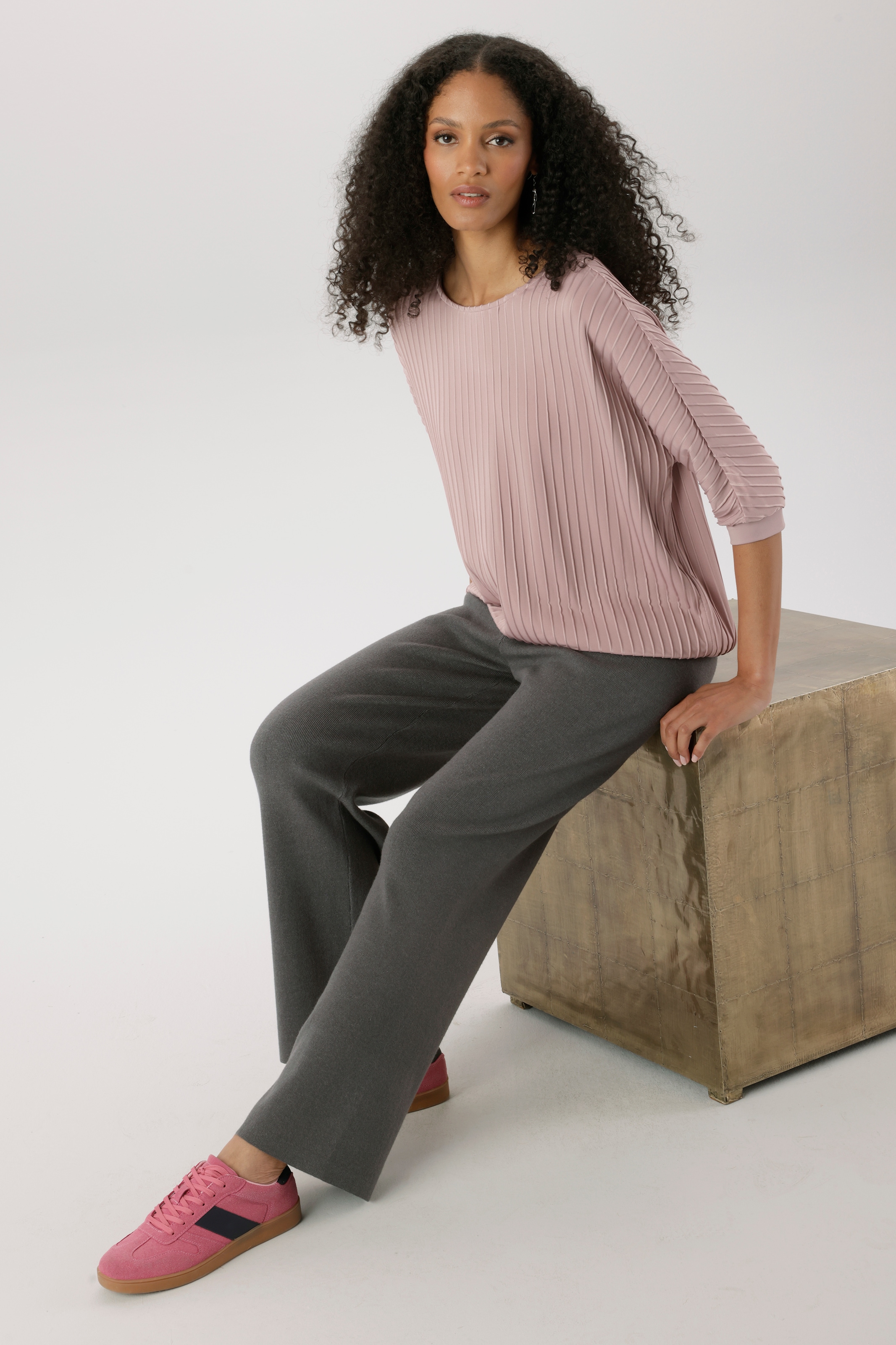 Aniston SELECTED Pantalon en tricot  en maille douce et agréable à porter - NOUVELLE COLLECTION