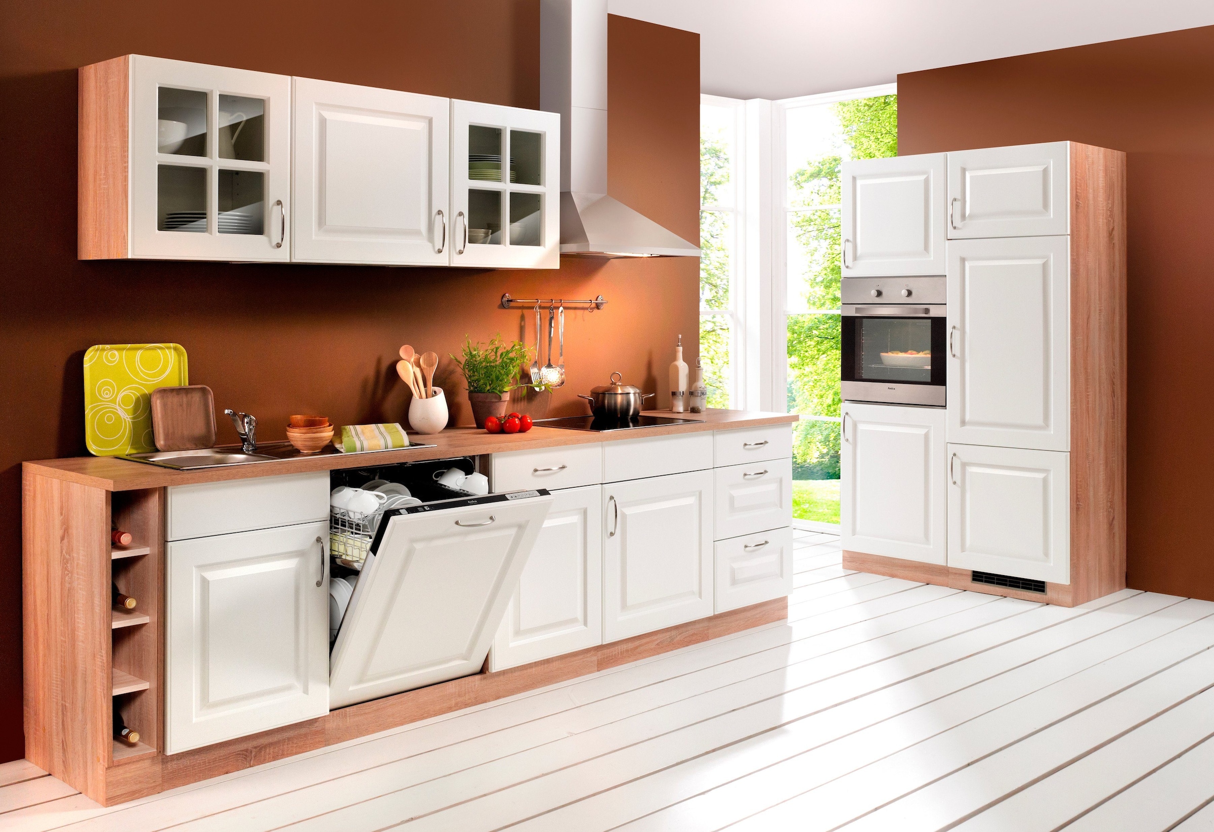 wiho Küchen Armoire basse »Tilda« in 2 Tiefen erhältlich