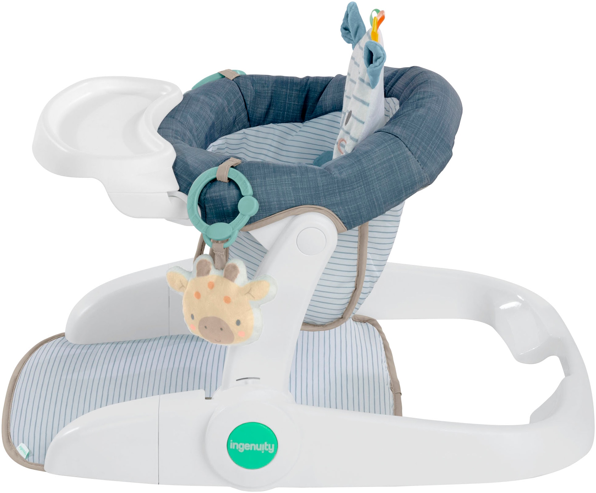 ingenuity Tischsitz »Prop Spot™ Learn-to-Sit™ - Casi™« inklusive 2 Spielzeugen und 3 bunten Anhängern