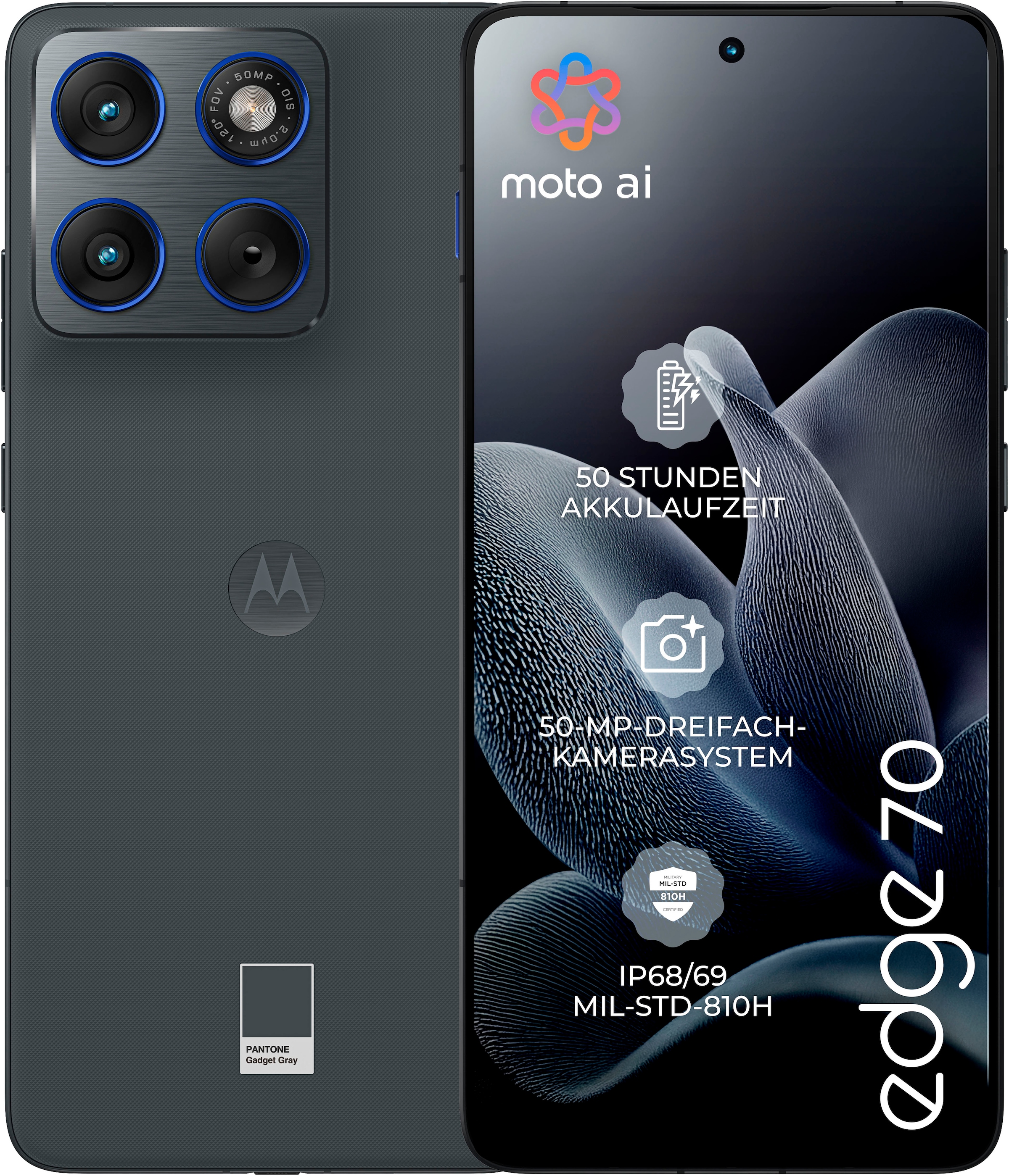 Image of Motorola Smartphone "edge 70 512GB" Gadget Gray