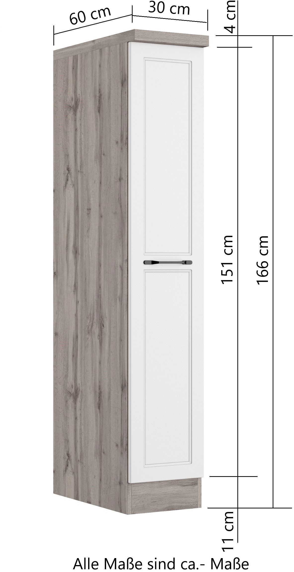 KOCHSTATION Armoire à pharmacie »KS-Lana« largeur 30 cm