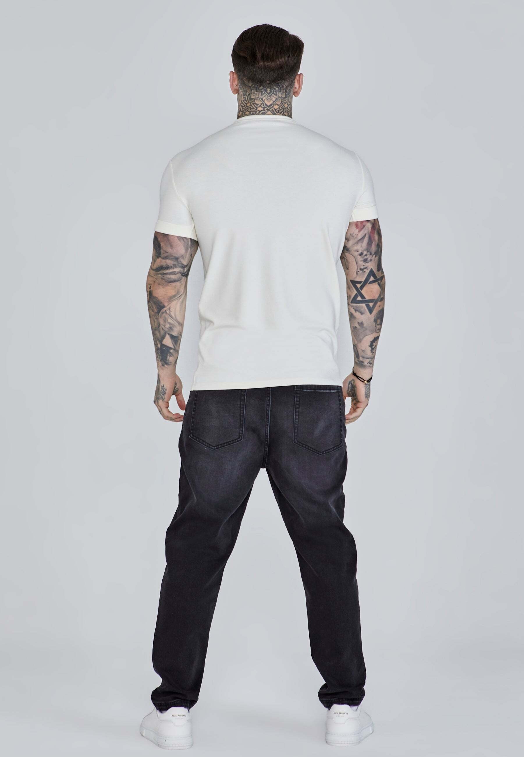 Siksilk T-Shirt »Siksilk T-Shirt Roll Sleeve T-Shirt«