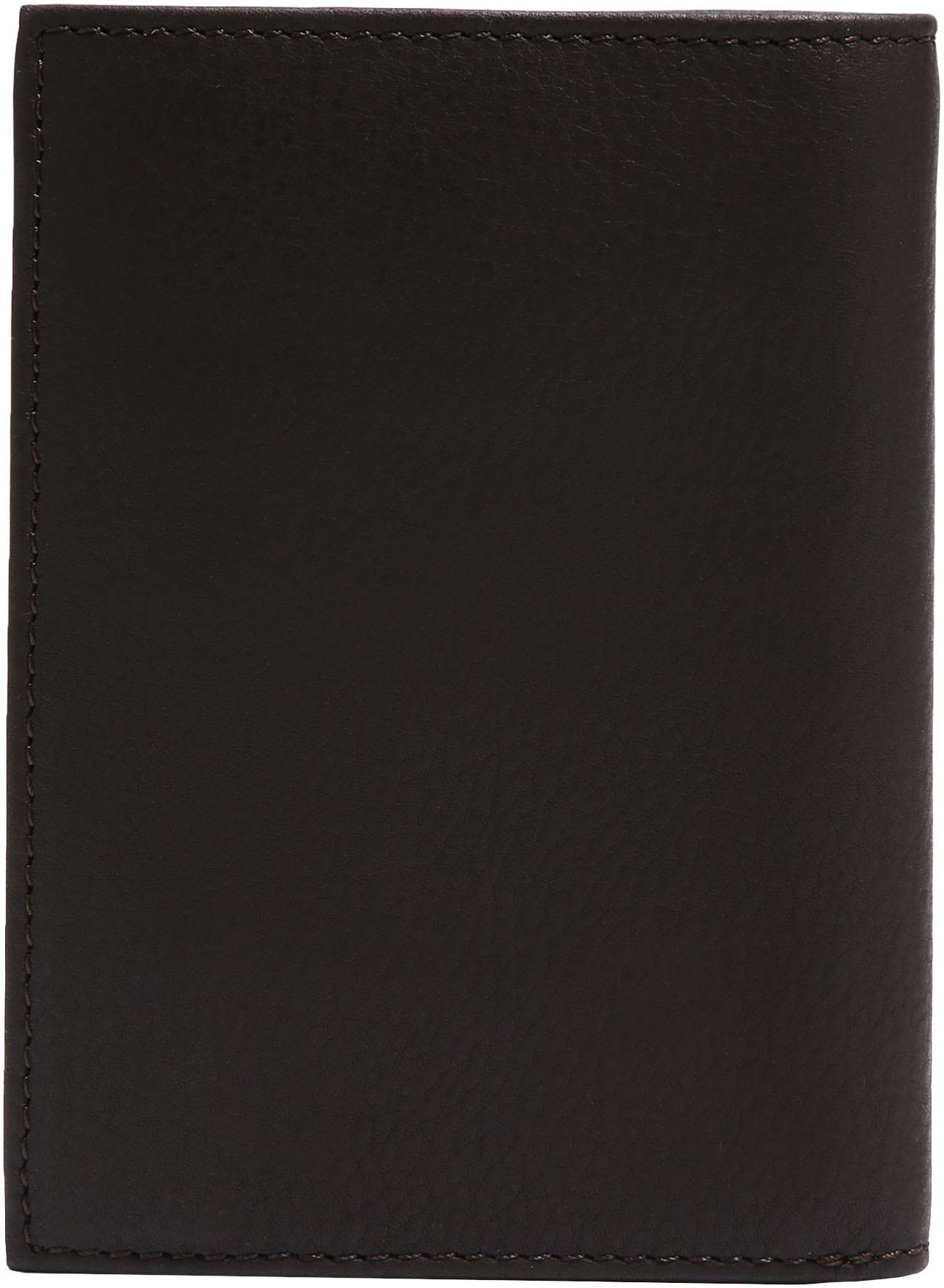 Levi's® Porte-monnaie »VINTAGE TWO HORSE VERTICAL COIN WALLET« mit schöner Prägung Herrenbörse Portemonnaie Leder