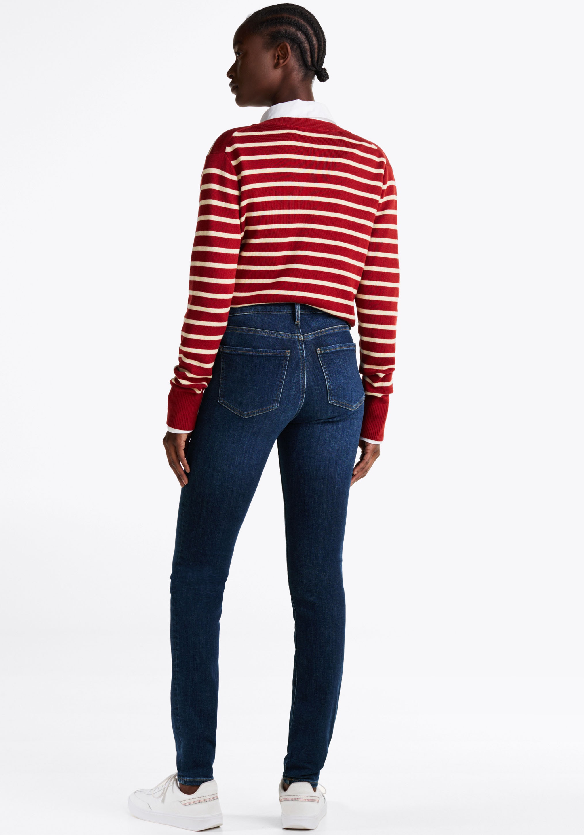 Tommy Hilfiger Skinny-fit-Jeans »HERITAGE COMO SKINNY RW«, mit Tommy Hilfiger Logo-Badge