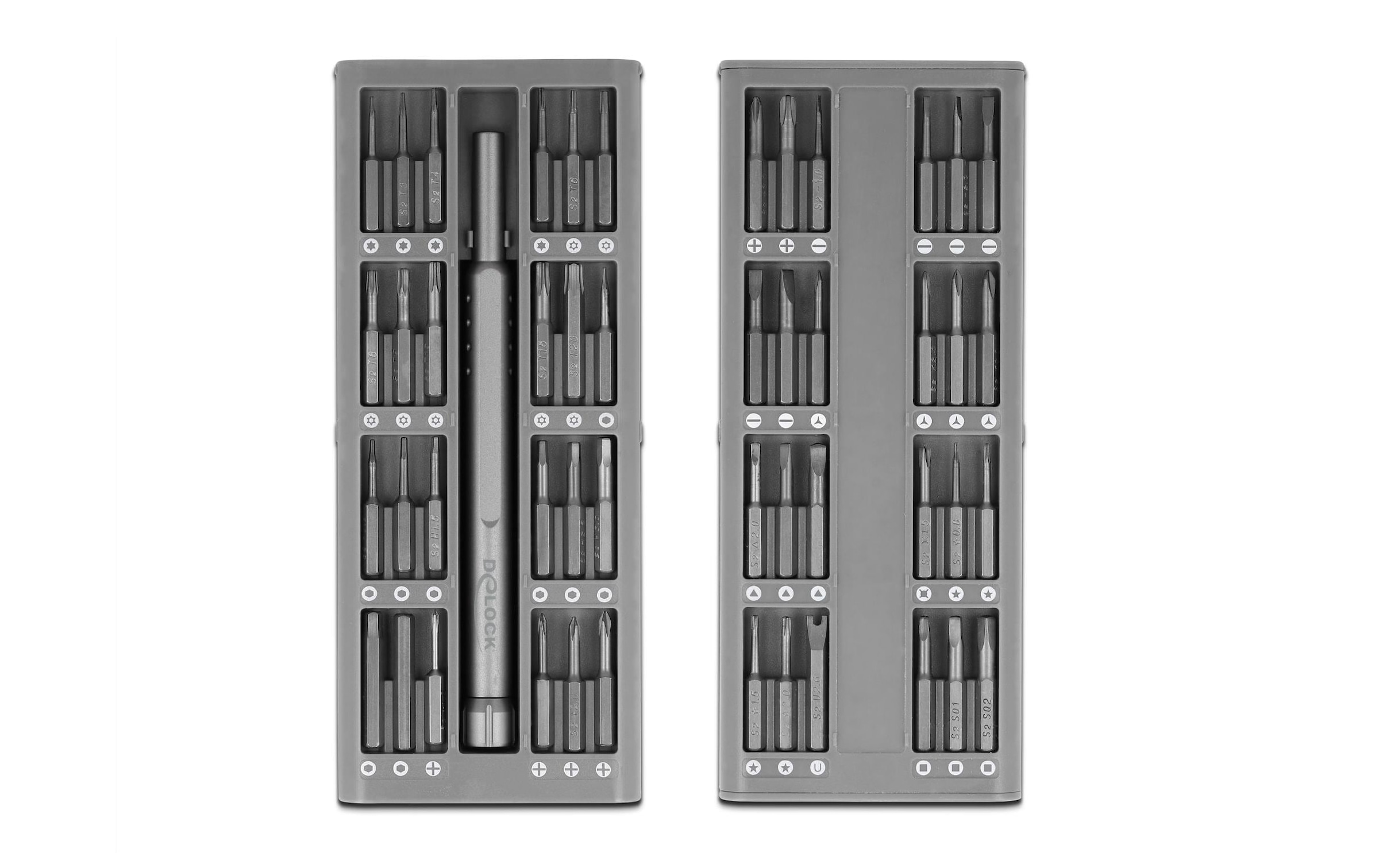 Delock Werkzeugset »Präzisions Schraubendreher 49-teilig«