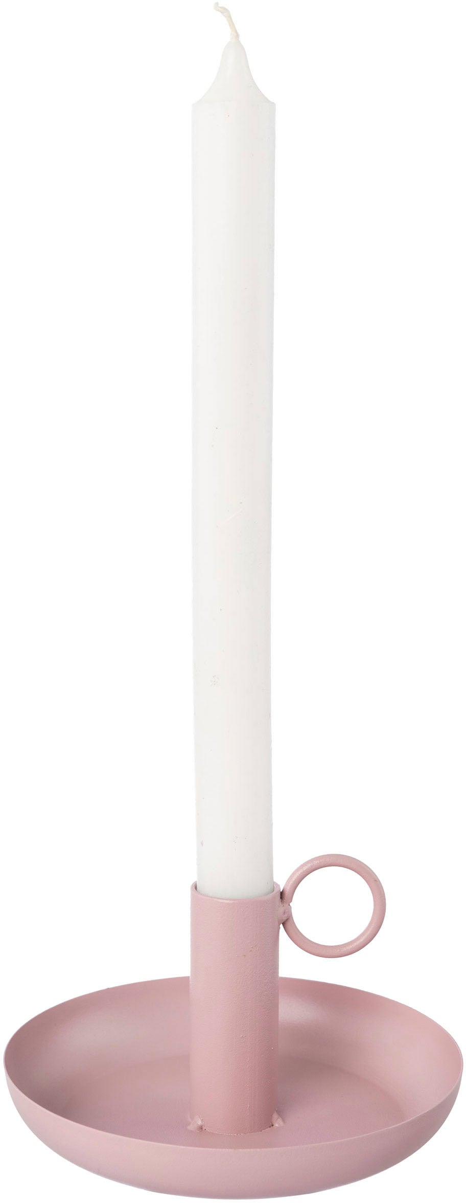 Creativ home Kerzenhalter »Stabkerzenhalter WUZZ«, (Set, 3 St.), aus Metall, mit dekorativem Henkel