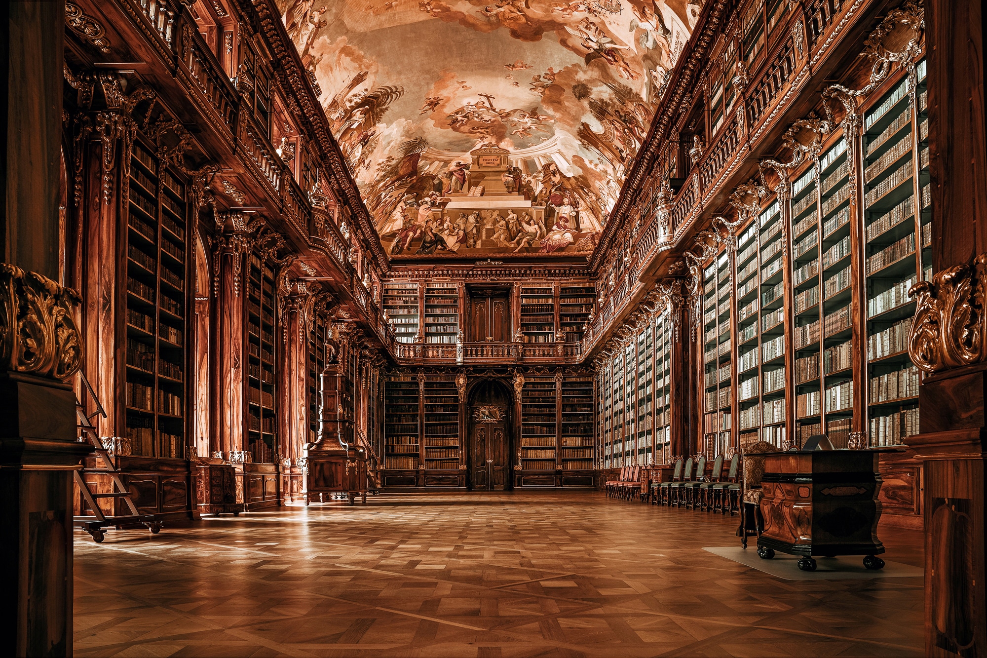 Image of Papermoon Fototapete "ARCHITEKTUR-ALTE BIBLIOTHEK"