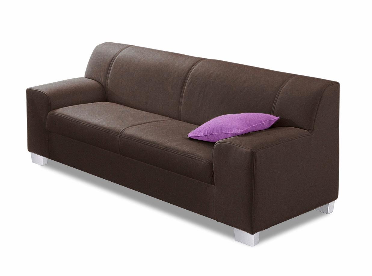 DOMO collection 3-Sitzer »Amando zeitlos und modern, komfortabel,«, in vielen Bezugsvarianten, auch in Leder